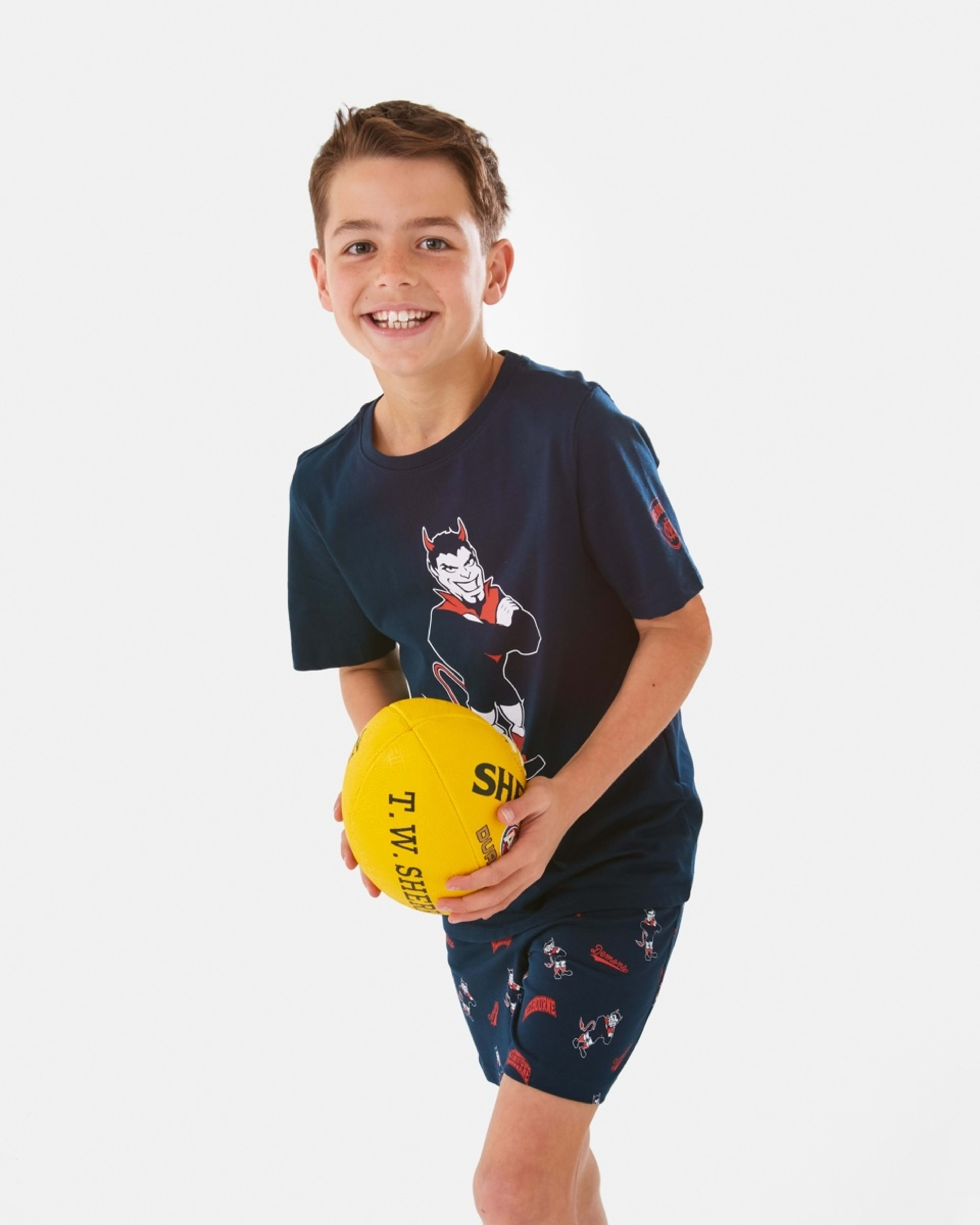 6 Active Kids AFL Pyjama Set Melbourne, 6 of 10