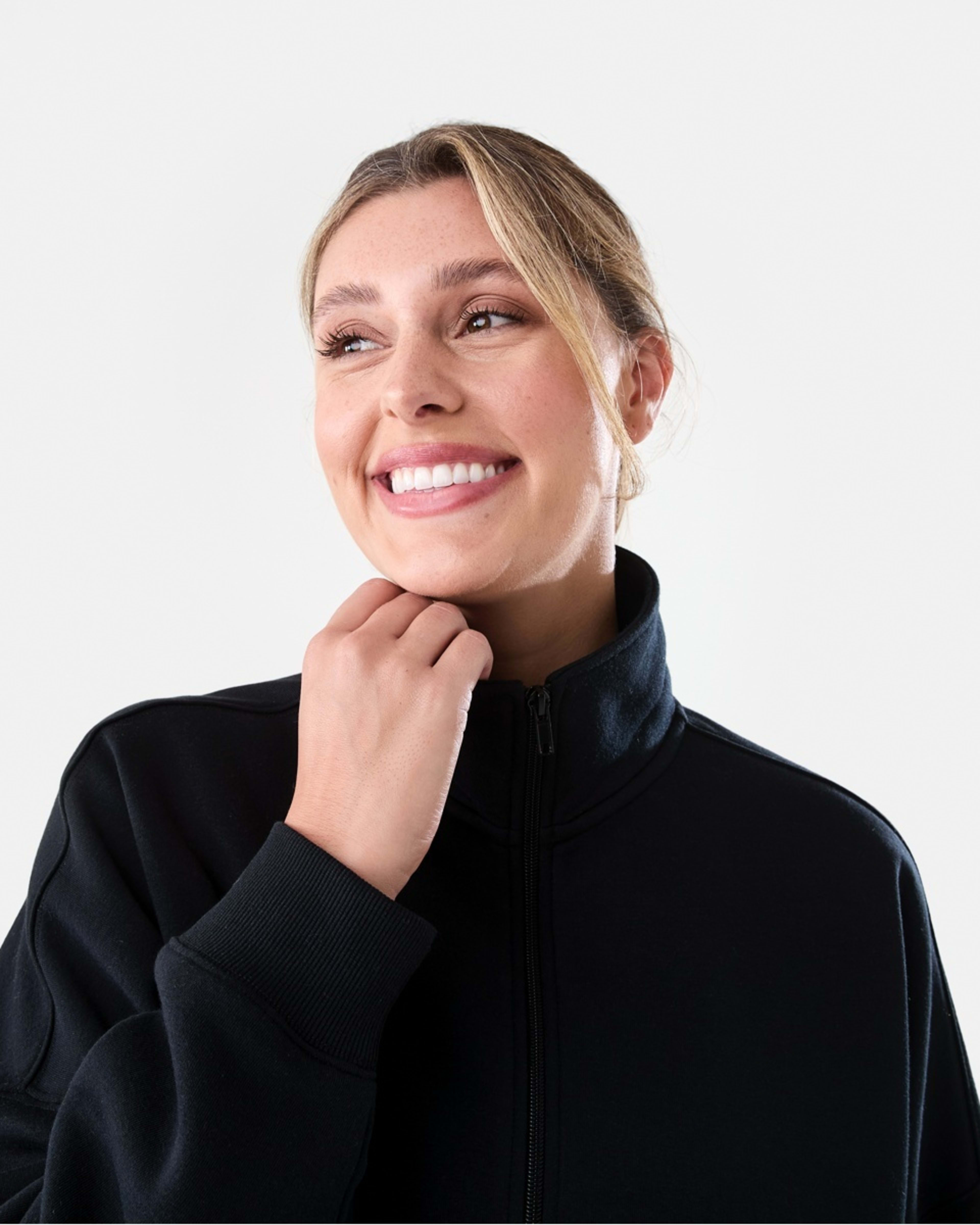 5 Everlast Womens Zip Through Sweatshirt Black, 5 of 8