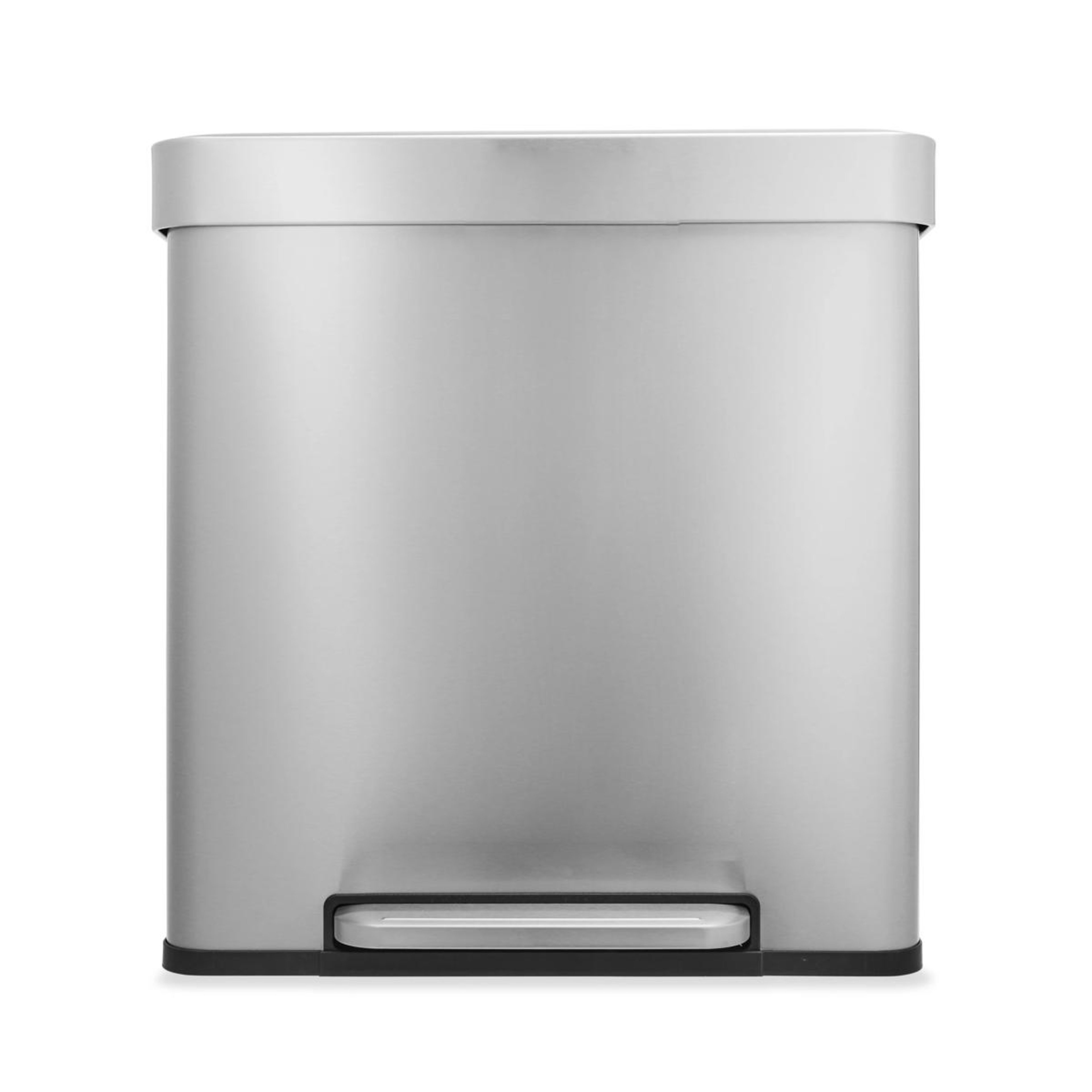4 60L Stainless Steel Dual Compartment Bin, 4 of 10