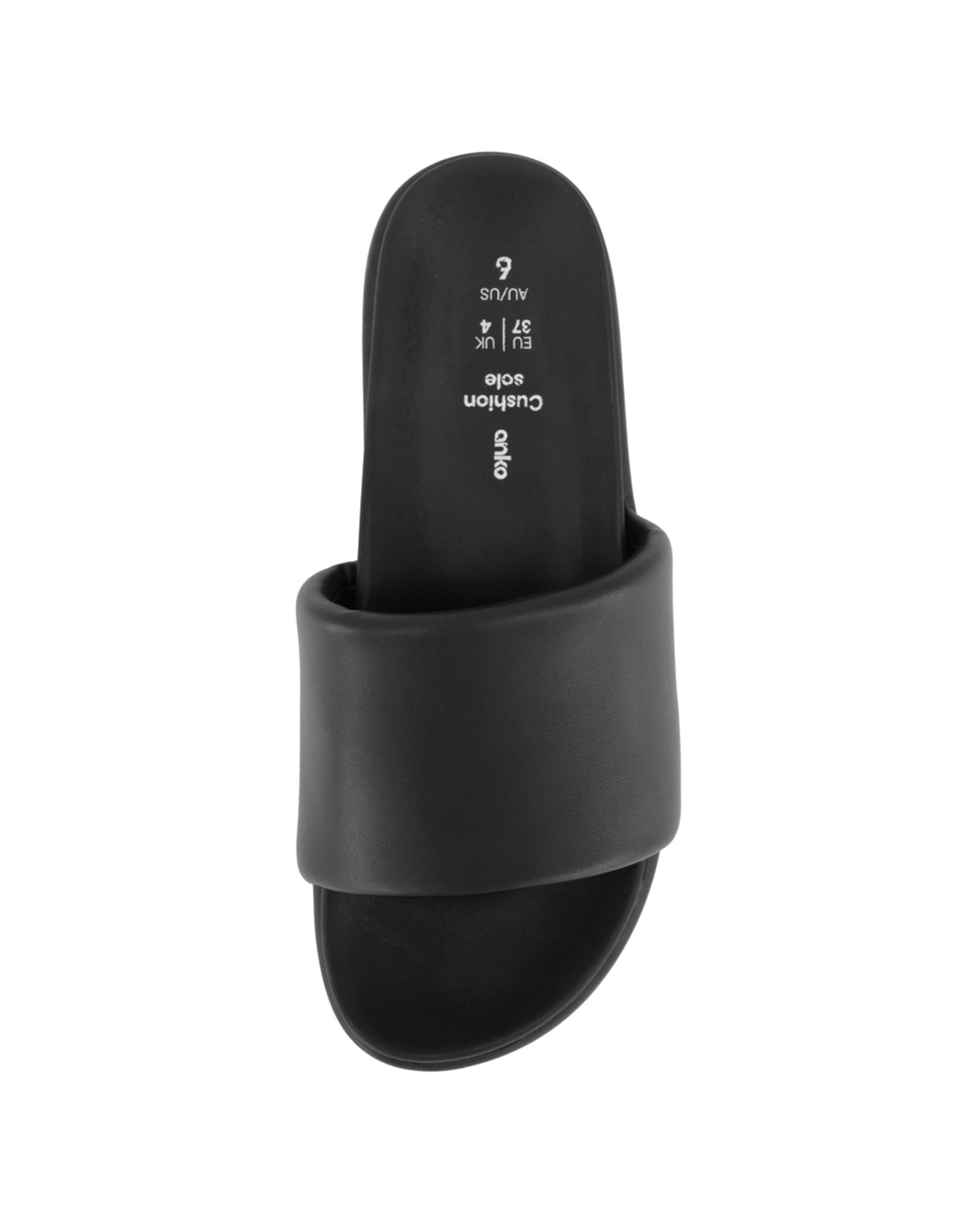 3 Casual Mule Platform Heels BLACK, 3 of 5