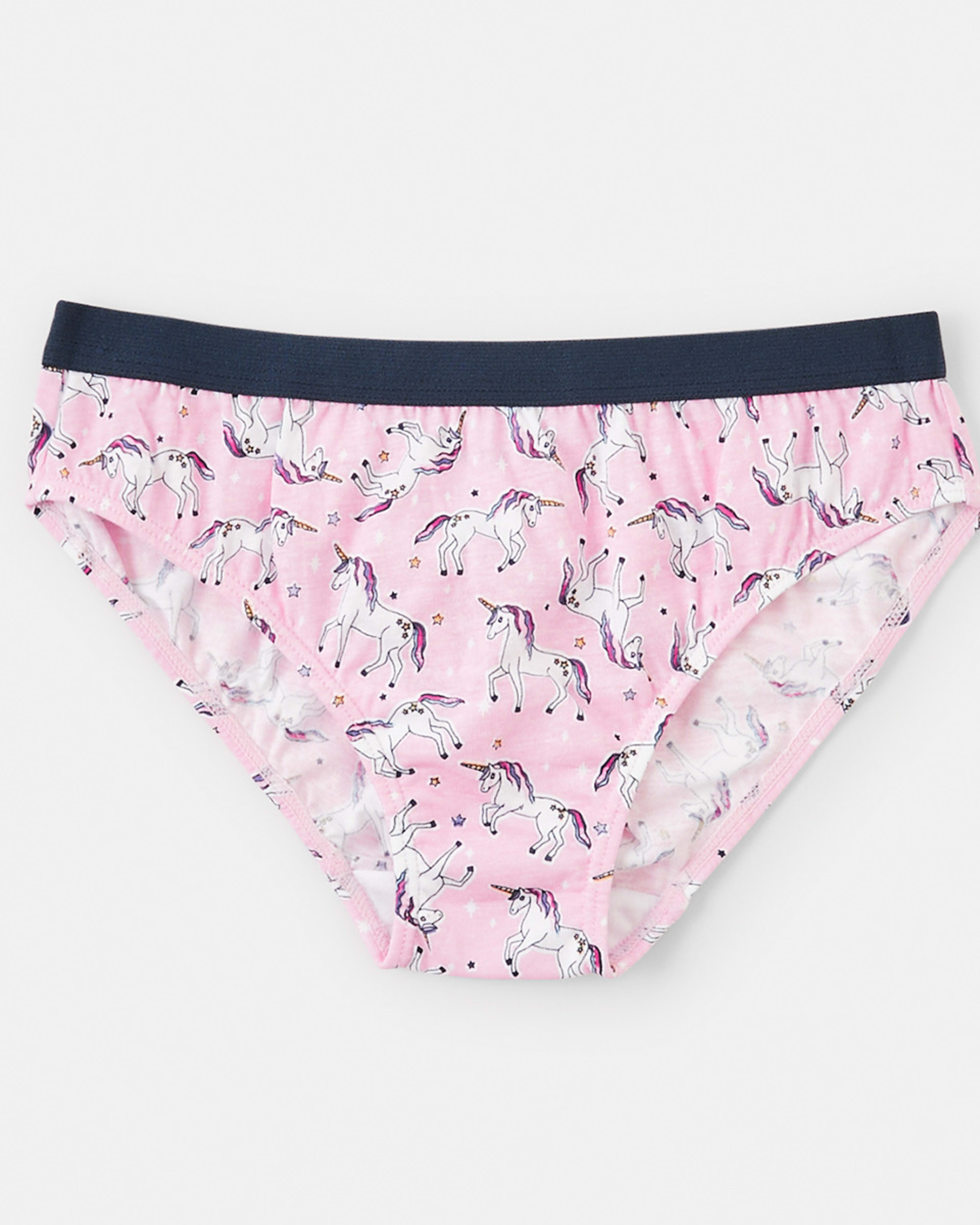7 7 Pack Print Briefs Unicorn 24, 7 of 10