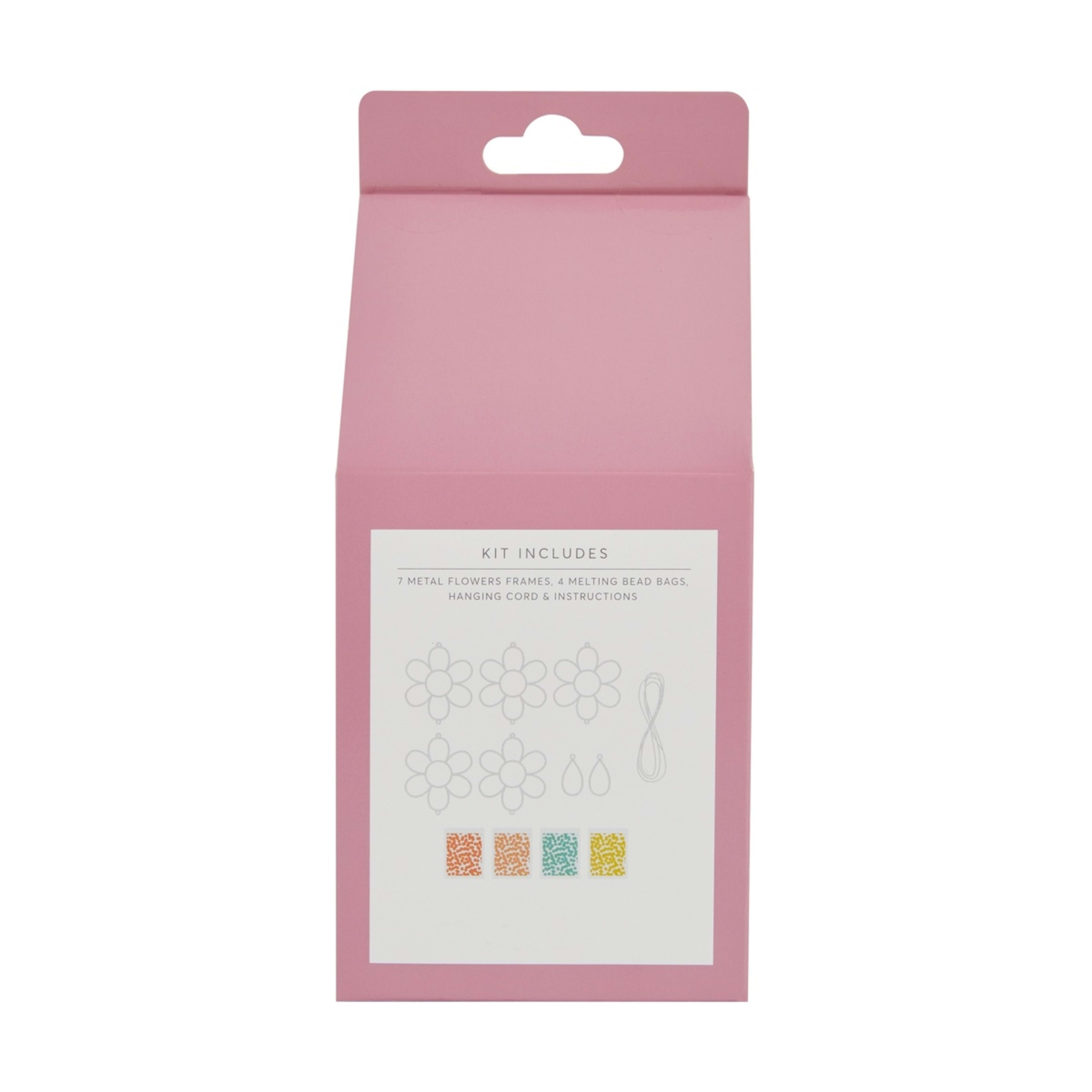 3 Sun Catcher Hanging Flowers Craft Kit, 3 of 3