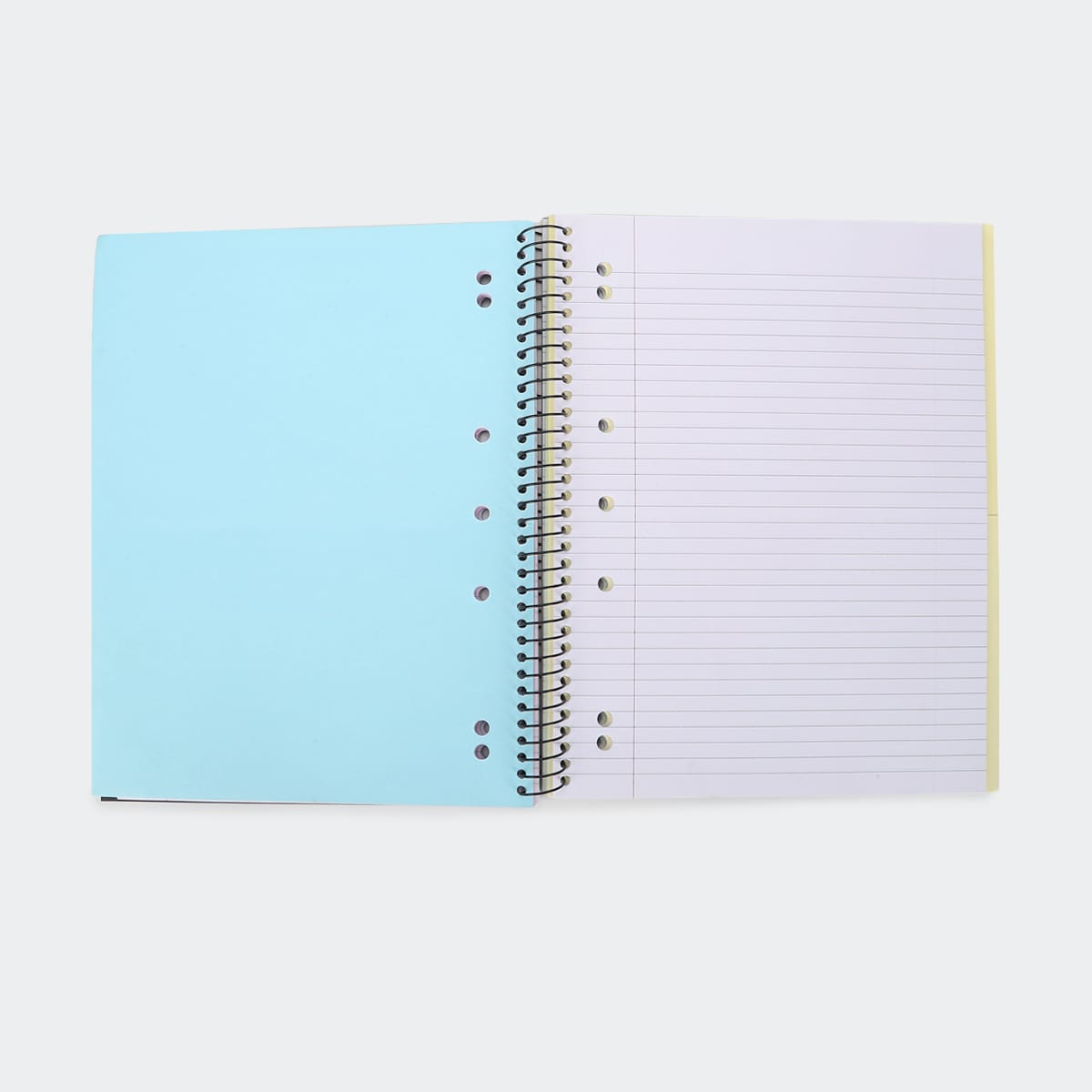 250 Page A4 5 Subject Notebook Black Kmart