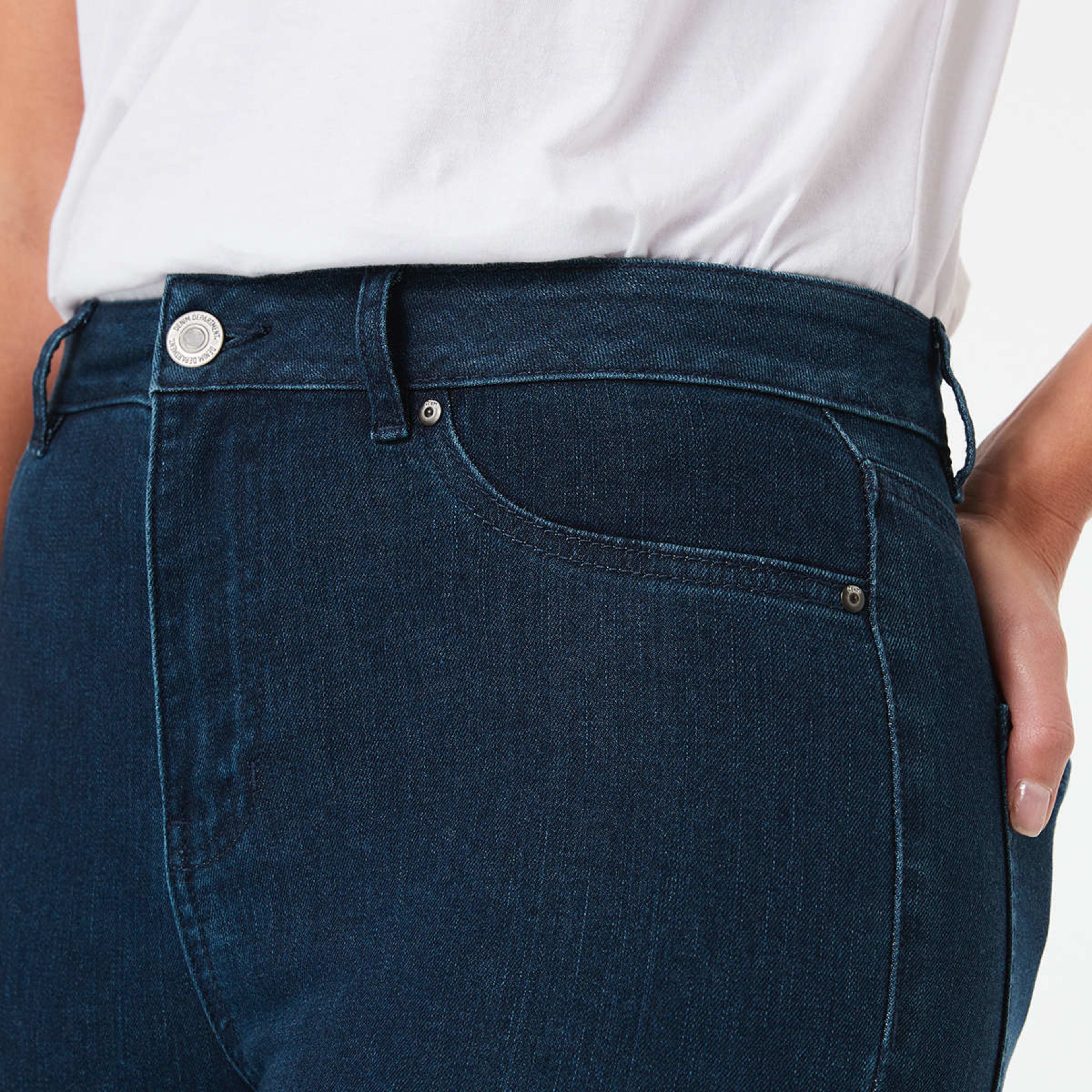 4 High Rise Ankle Length Skinny Jeans Ind Wsh, 4 of 4
