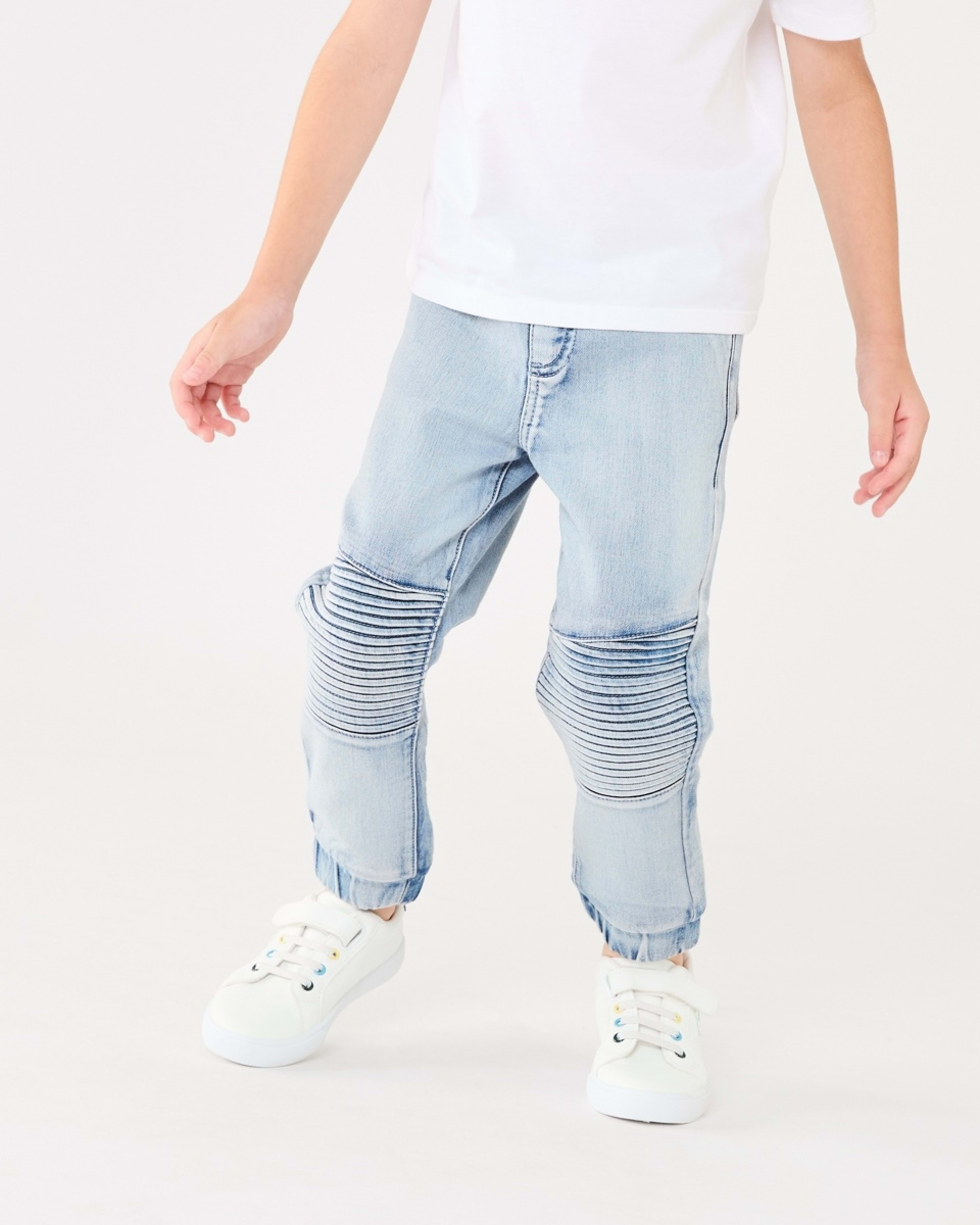 1 Moto Denim Jeans LIGHT WASH