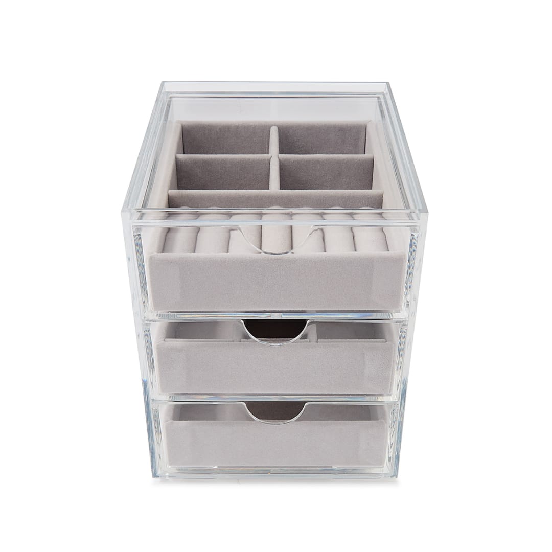 Modular Jewellery Box 3 Drawer Kmart