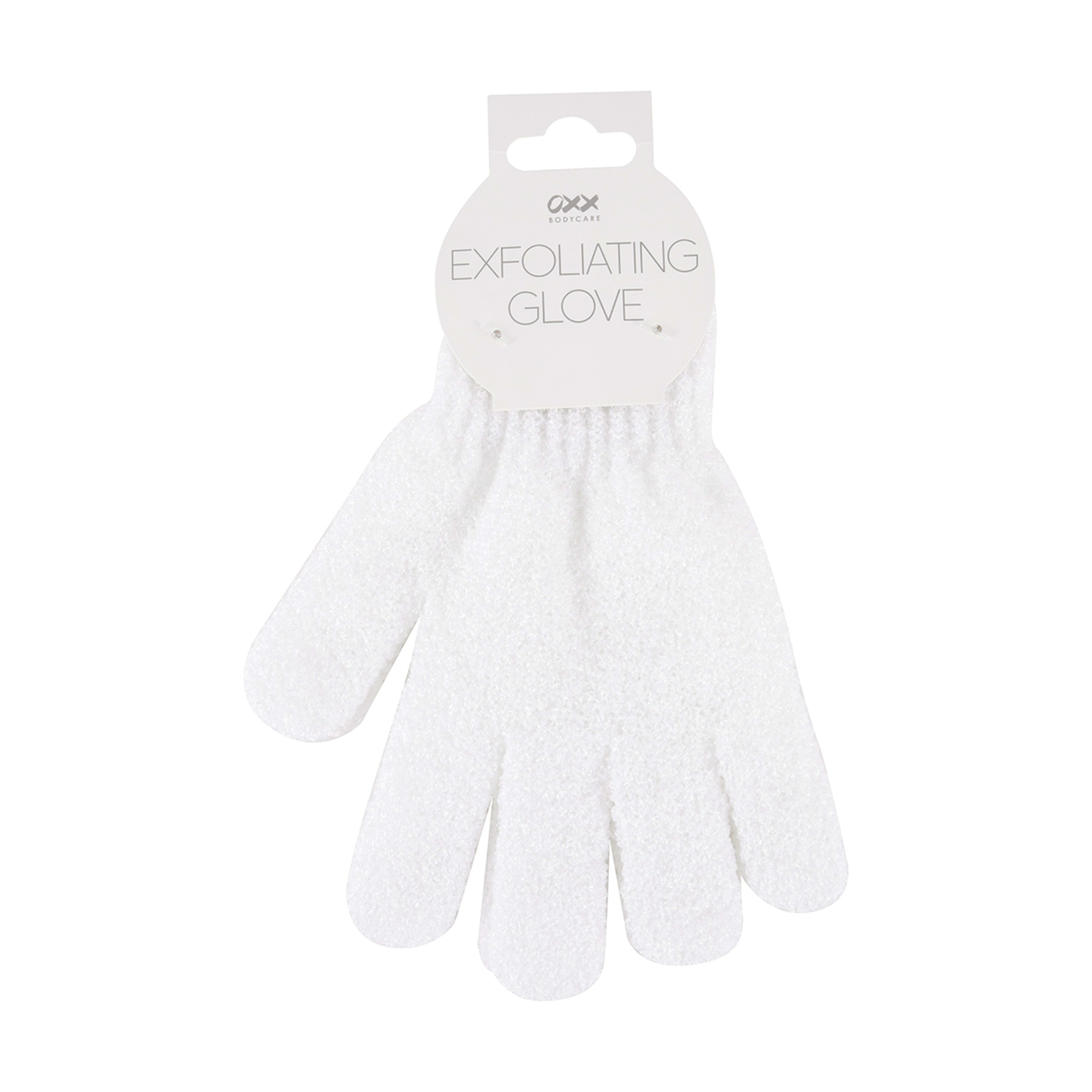 4 OXX Bodycare Exfoliating Gloves - White, 4 of 4