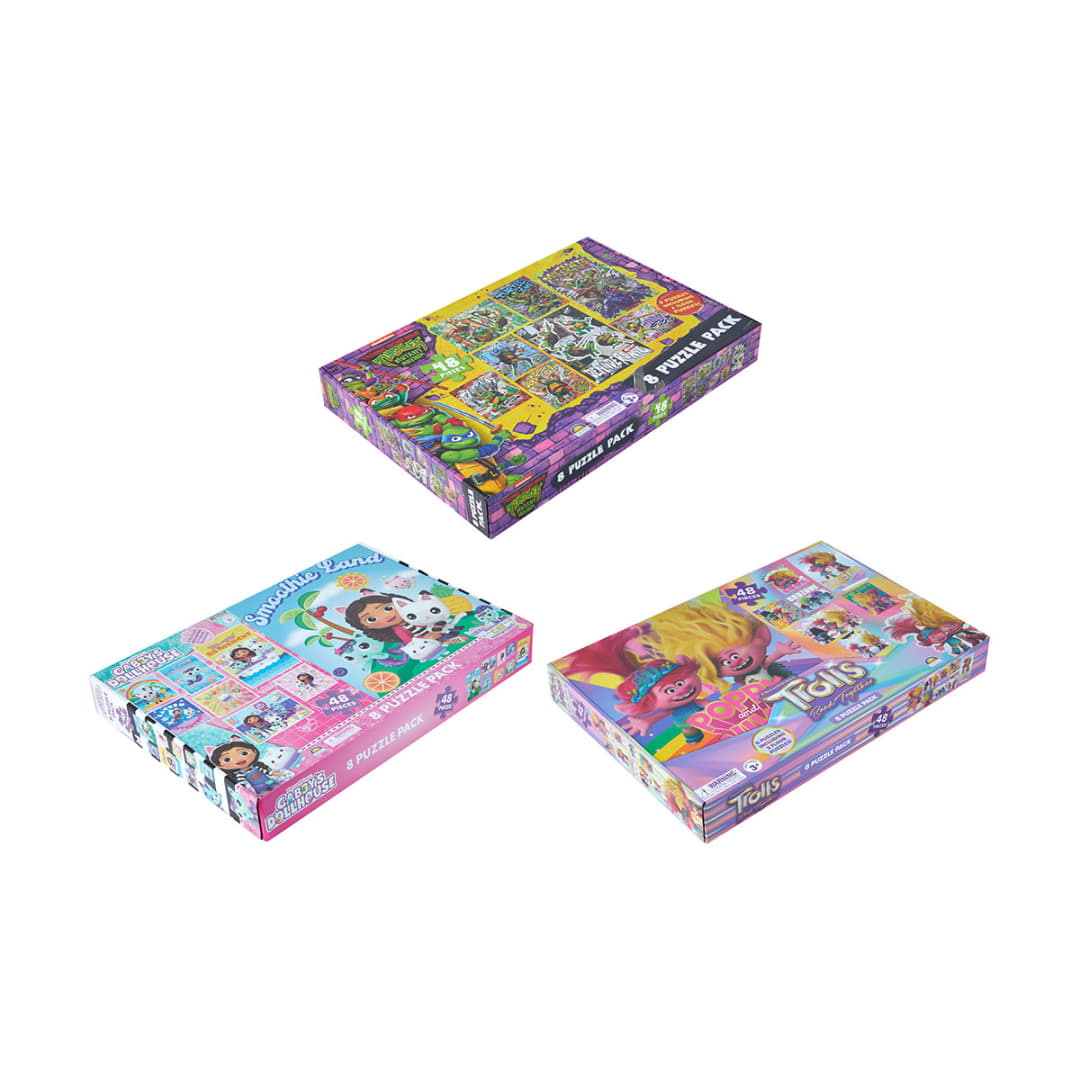 8 Pack Puzzles Assorted Kmart