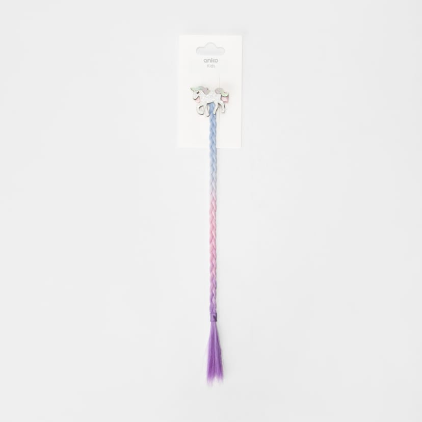 Unicorn Hair Extension Clip Kmart