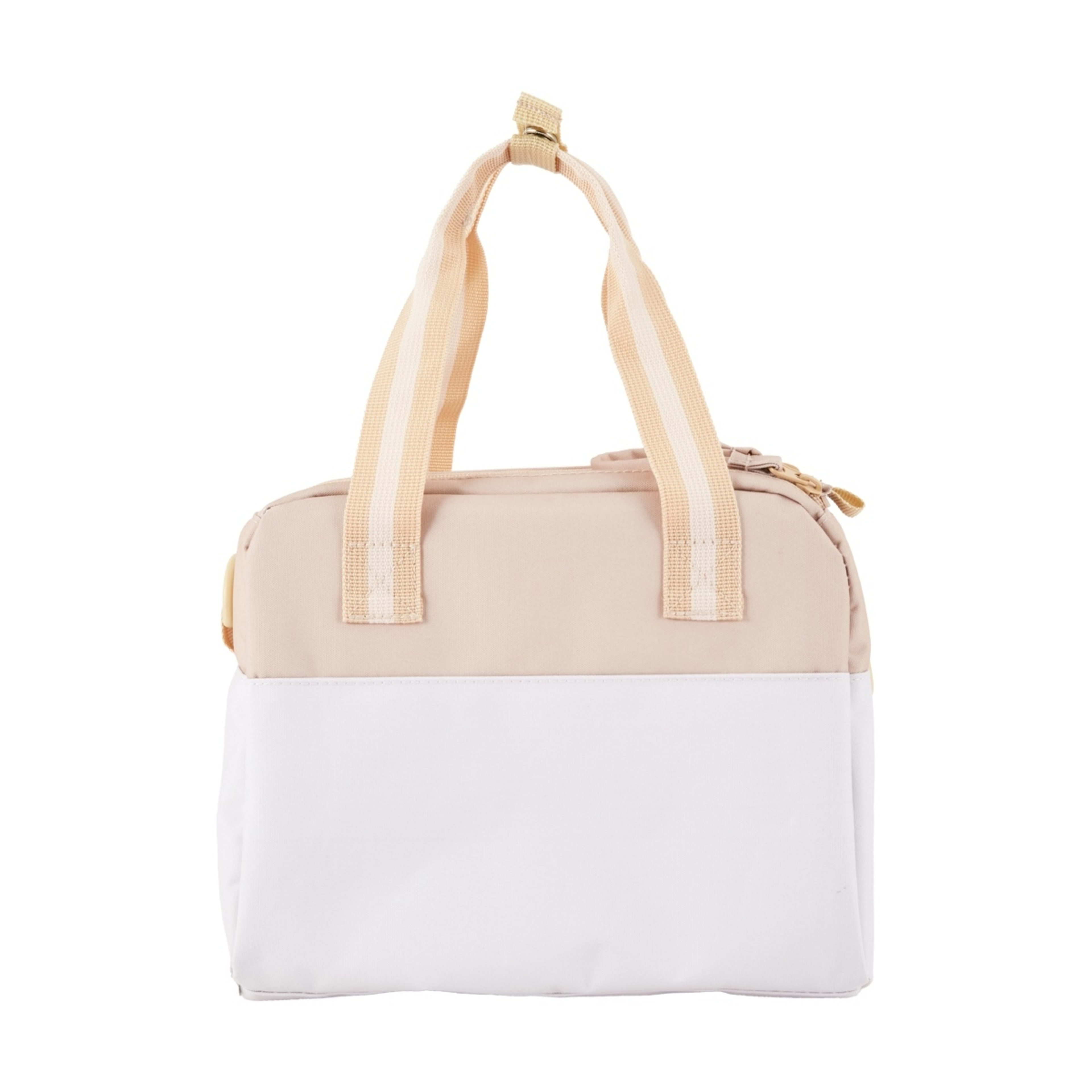 1 Neutral Structured Insulated Lunch Bag
