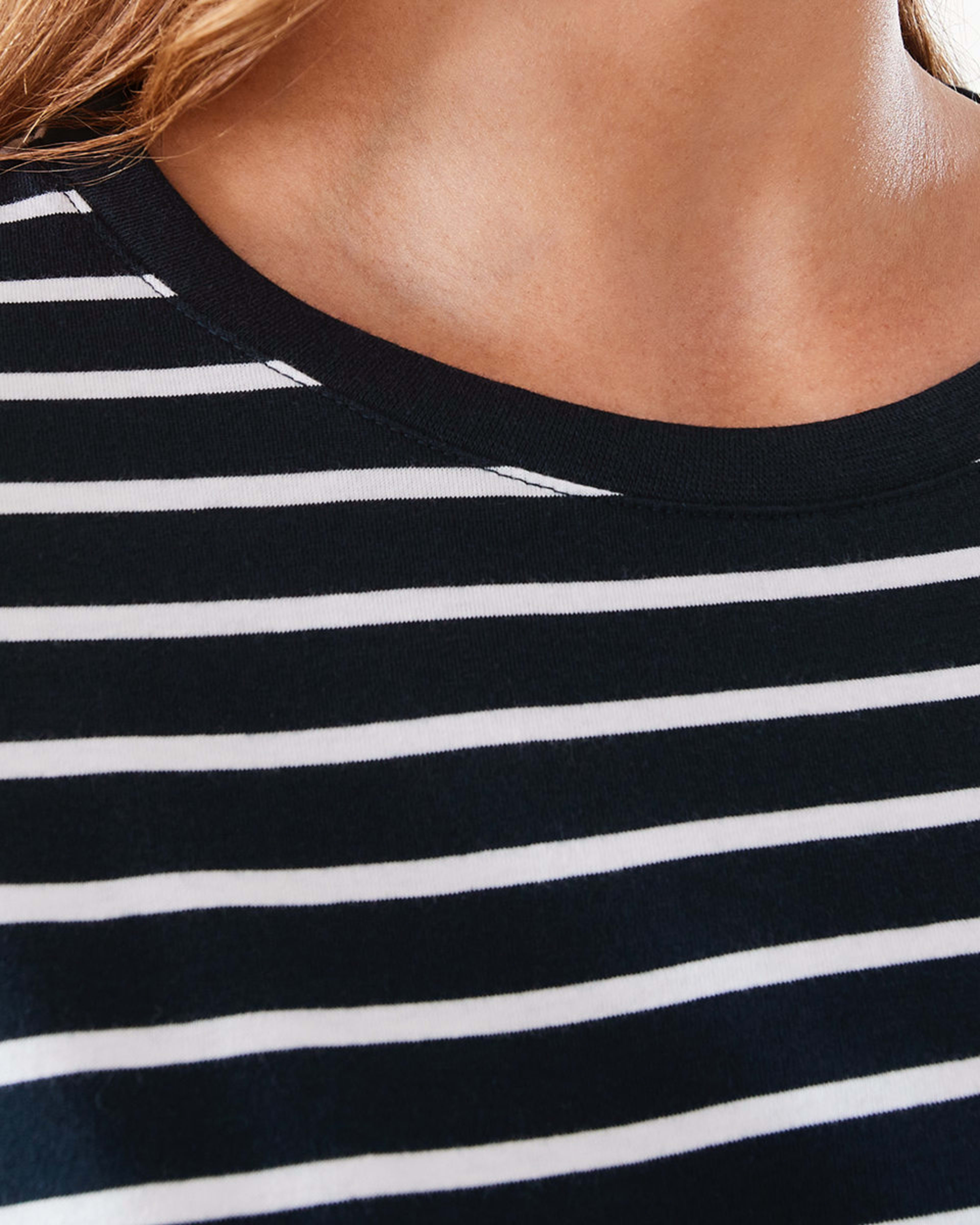 5 Long Sleeve Cotton T-shirt Wide St Nv, 5 of 6