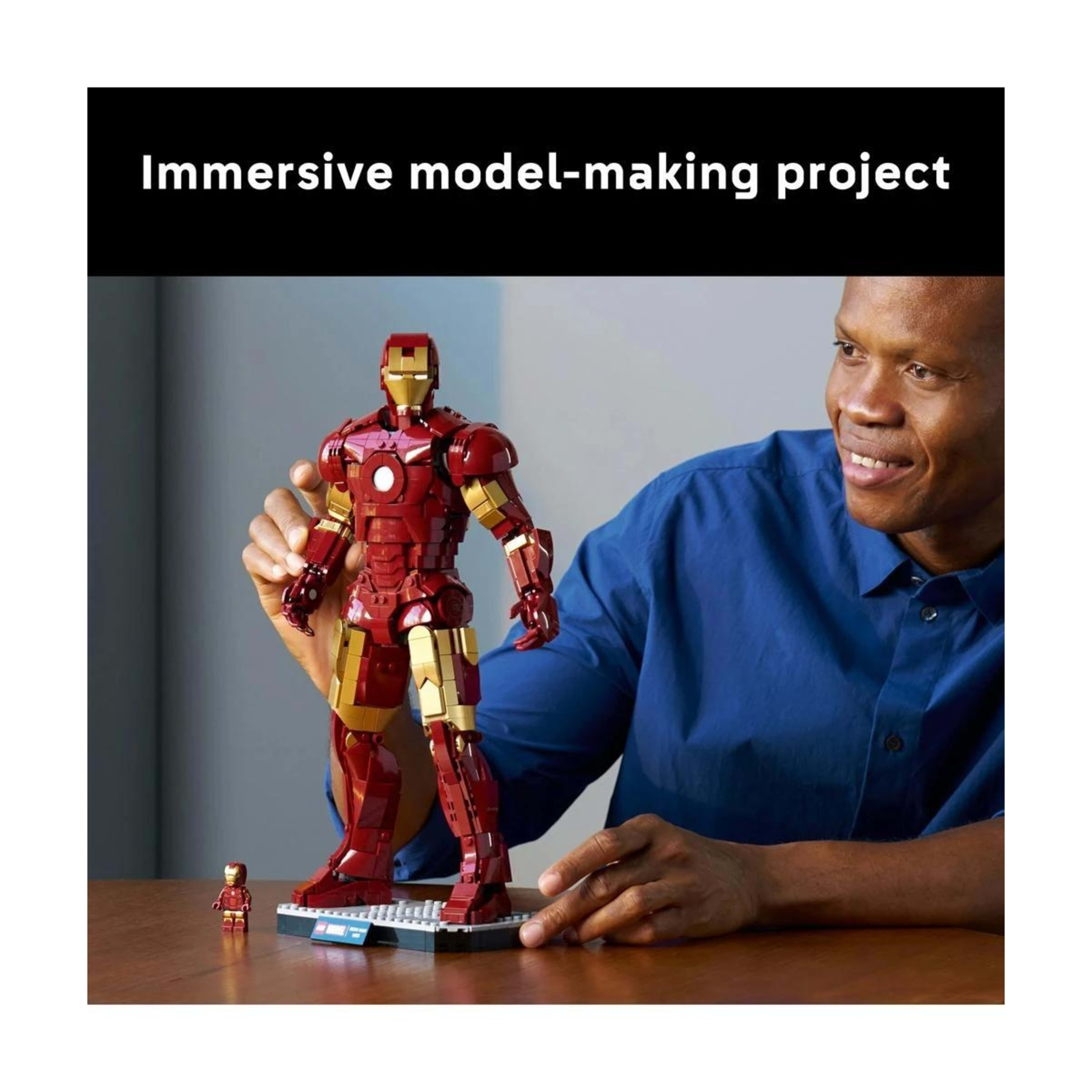 4 LEGO Super Heroes Iron Man Mark 3 Collectors' Edition 76344, 4 of 10