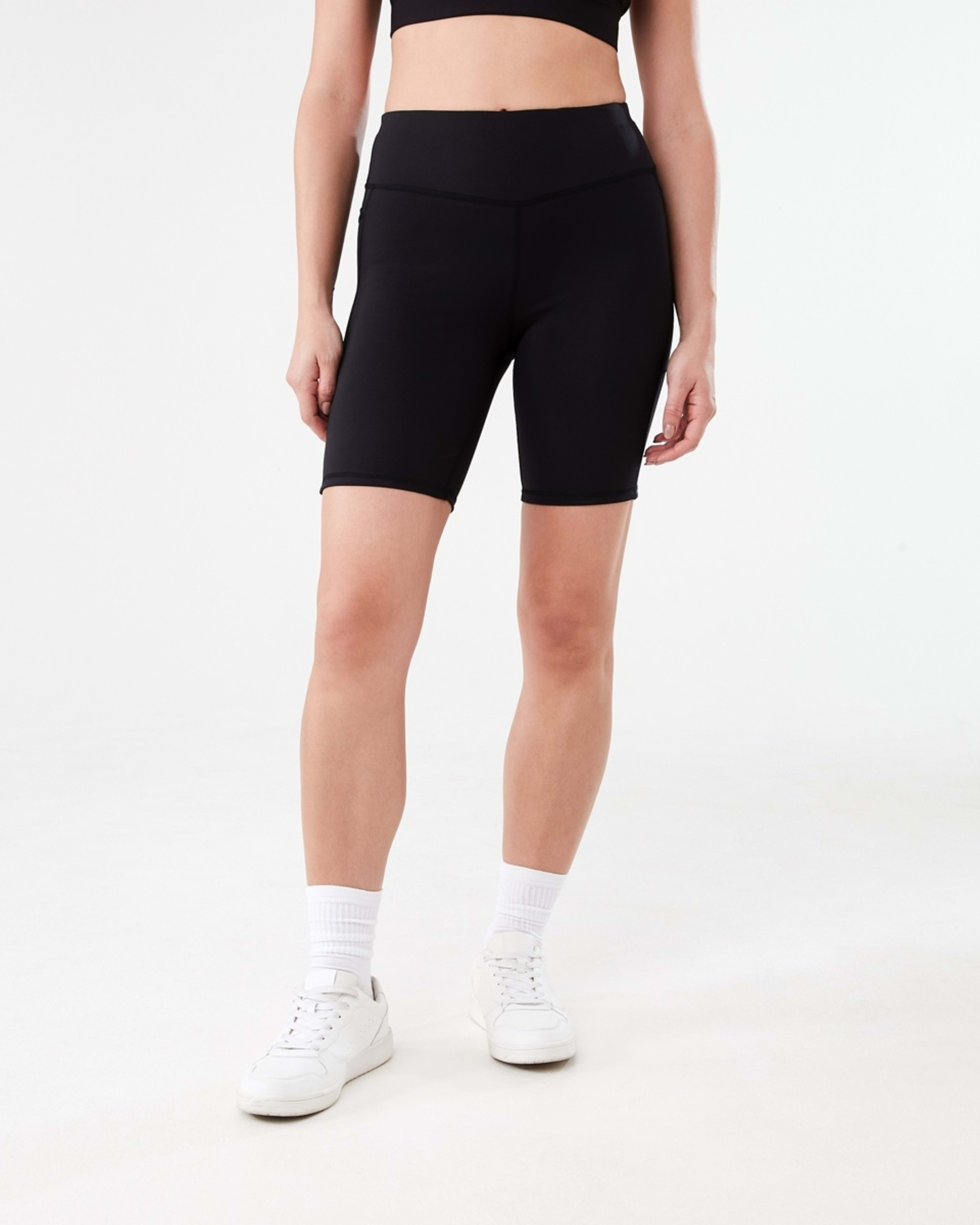 6 Active Womens Bike Shorts BLACK, 6 of 6