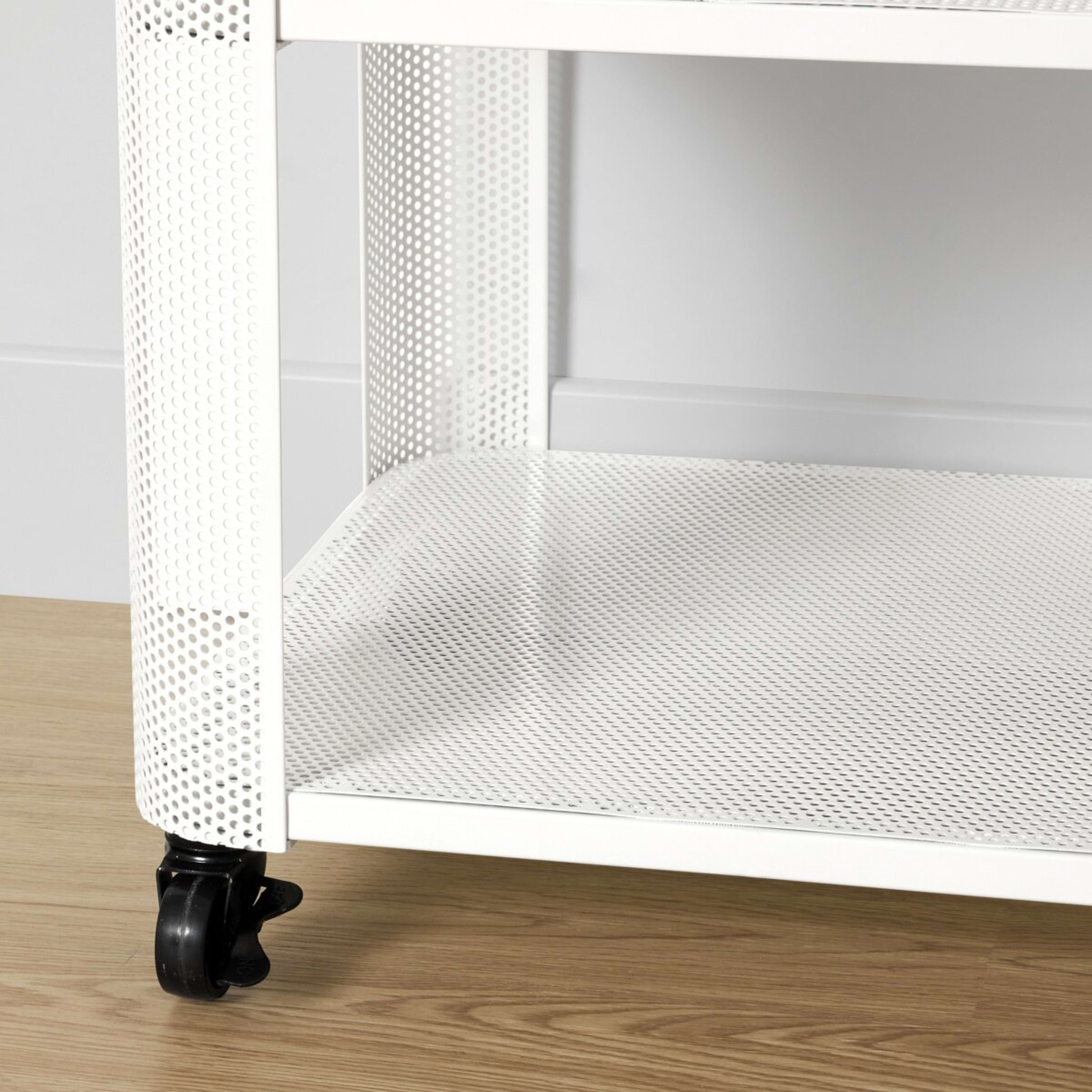 7 Mesh Side Table - White, 7 of 8