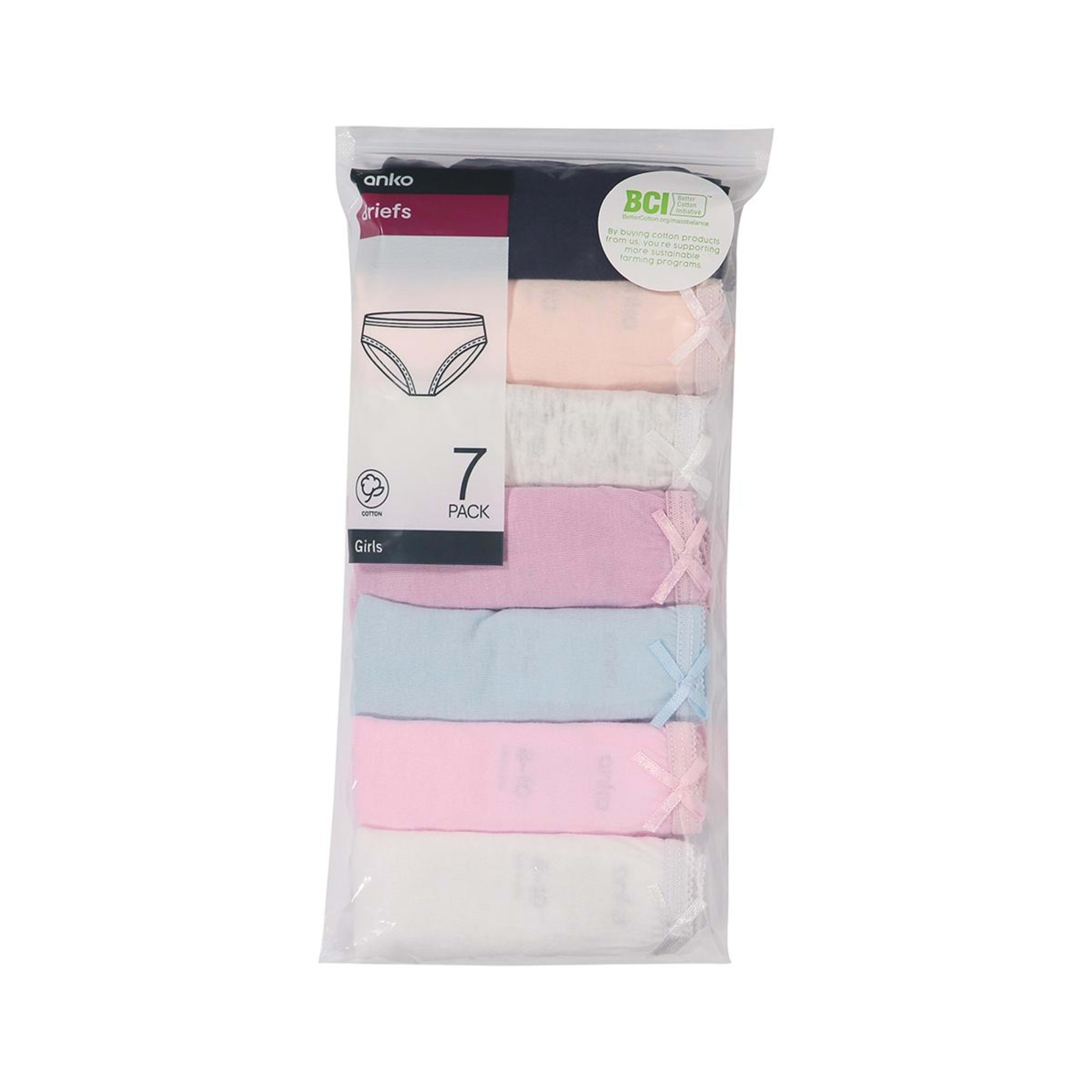 10 7 Pack Briefs Crystal Pink, 10 of 10