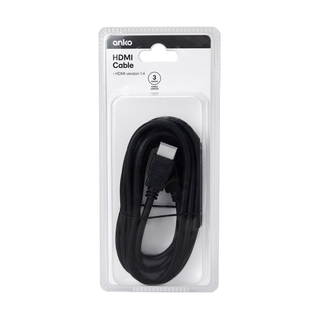 HDMI Cable 3m Kmart NZ
