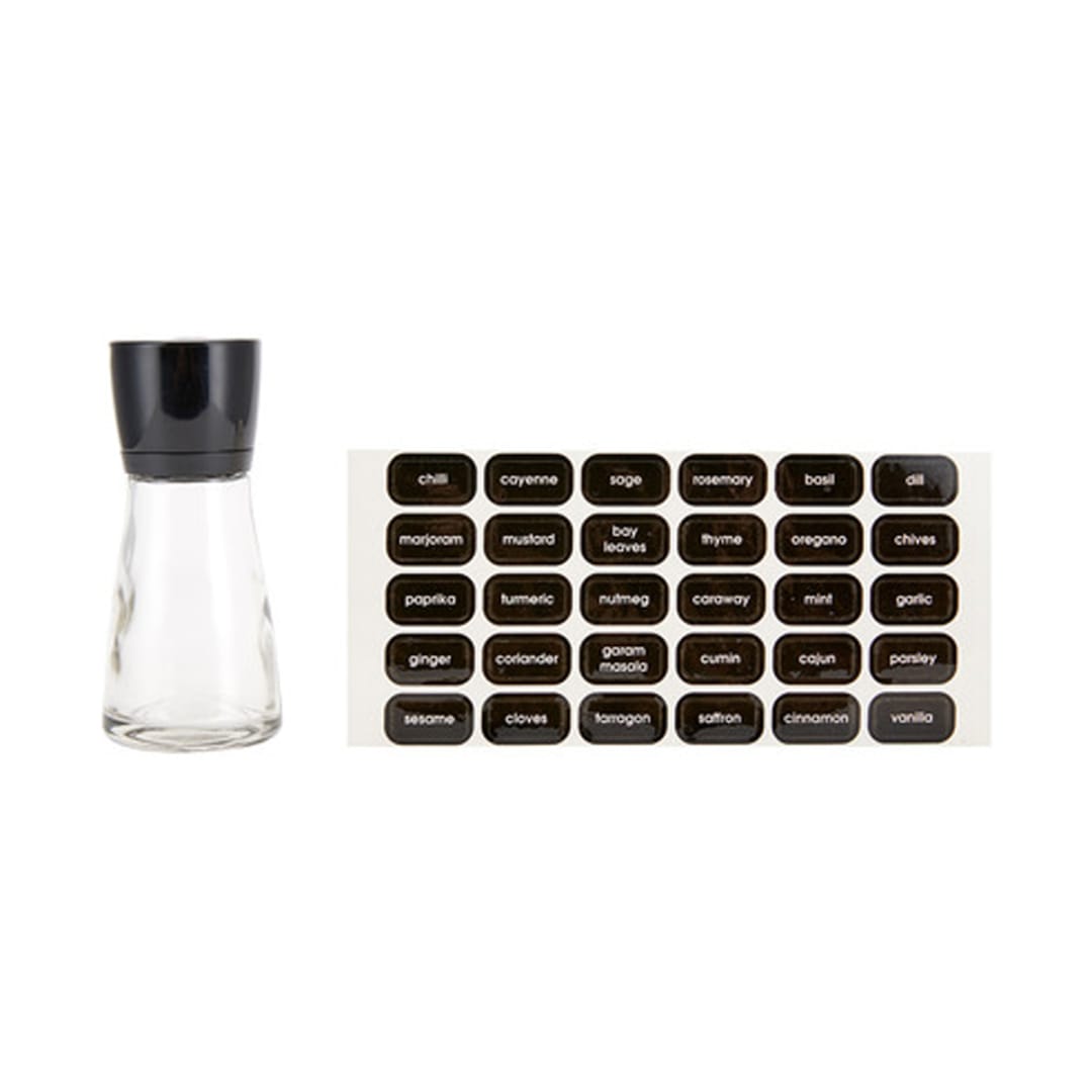 17 Piece Spice Jar Set Kmart