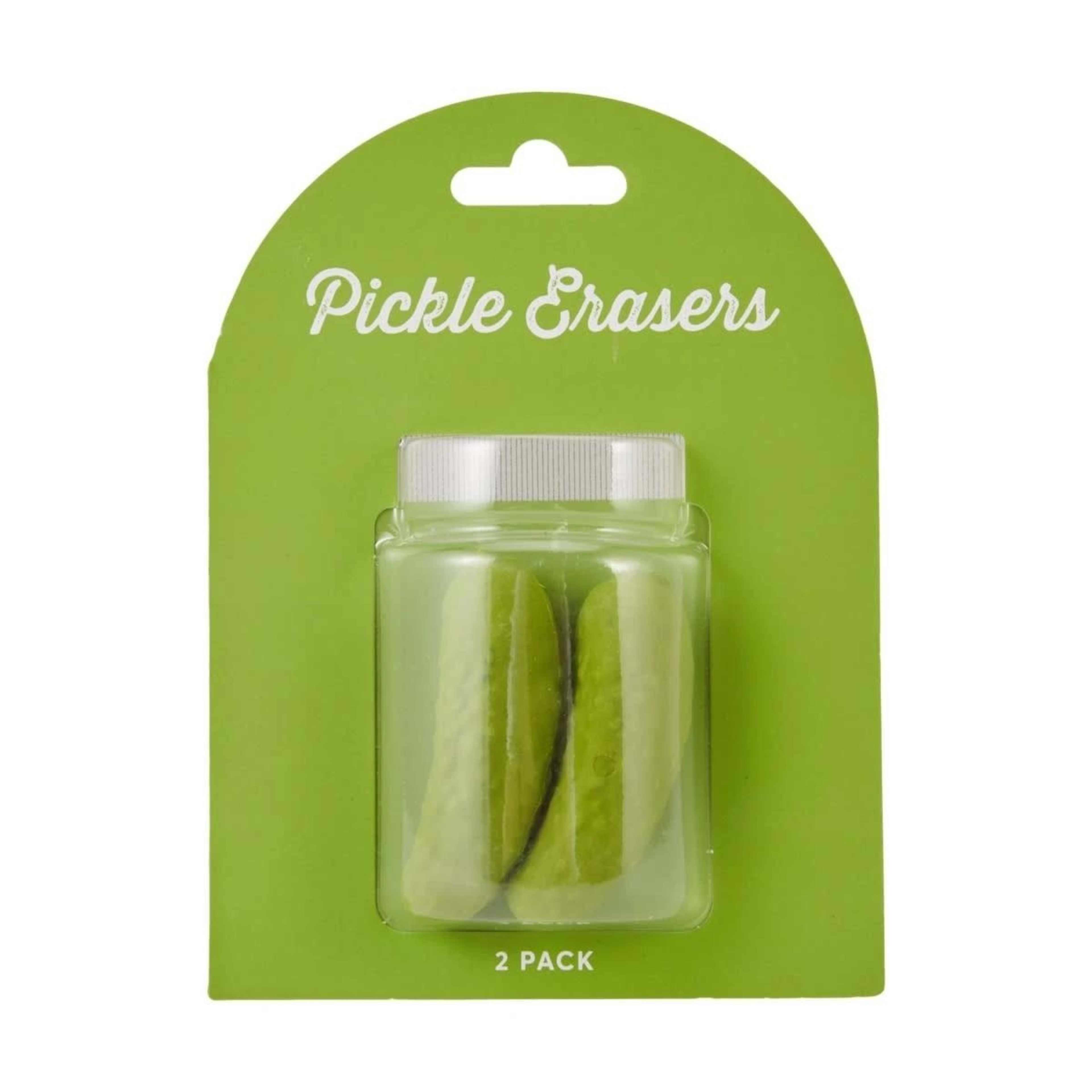 1 2 Pack Pickle Erasers