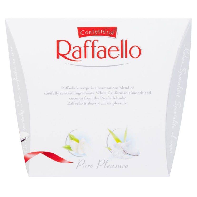 15 Piece Confetteria Raffaello Coconut and Almond Ferrero Gift Box 150g ...