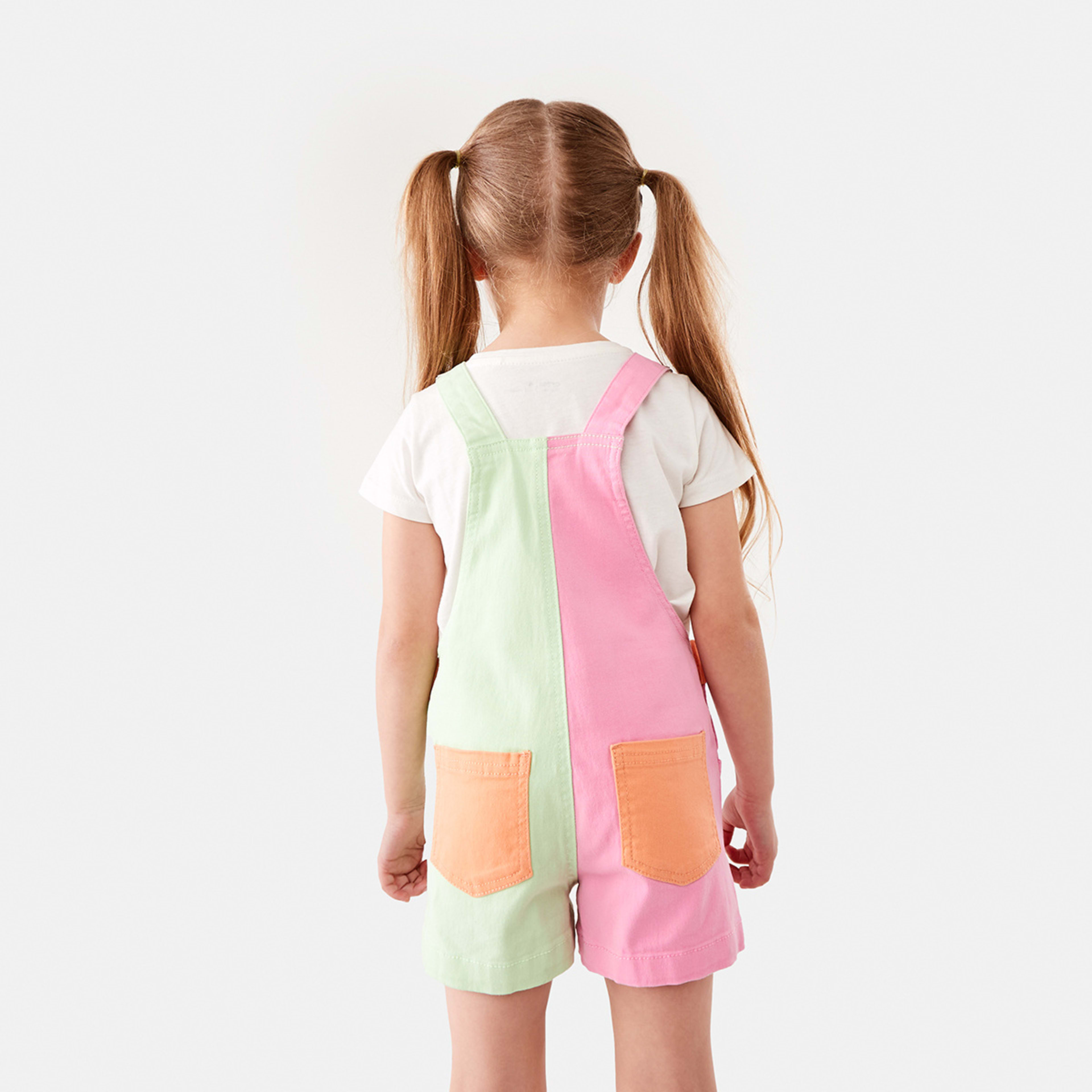 2 Sleeveless Dungarees Mutli, 2 of 10