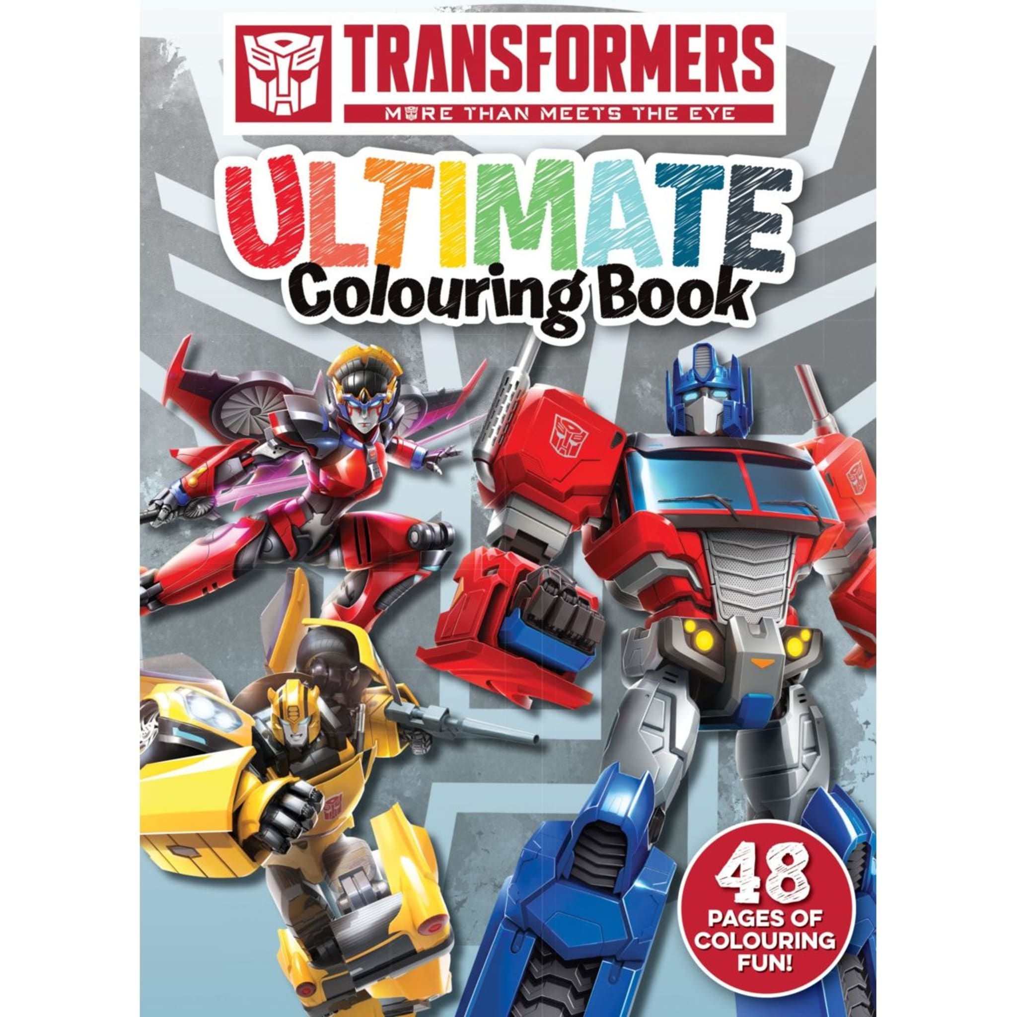 Transformers Ultimate Colouring Book Kmart