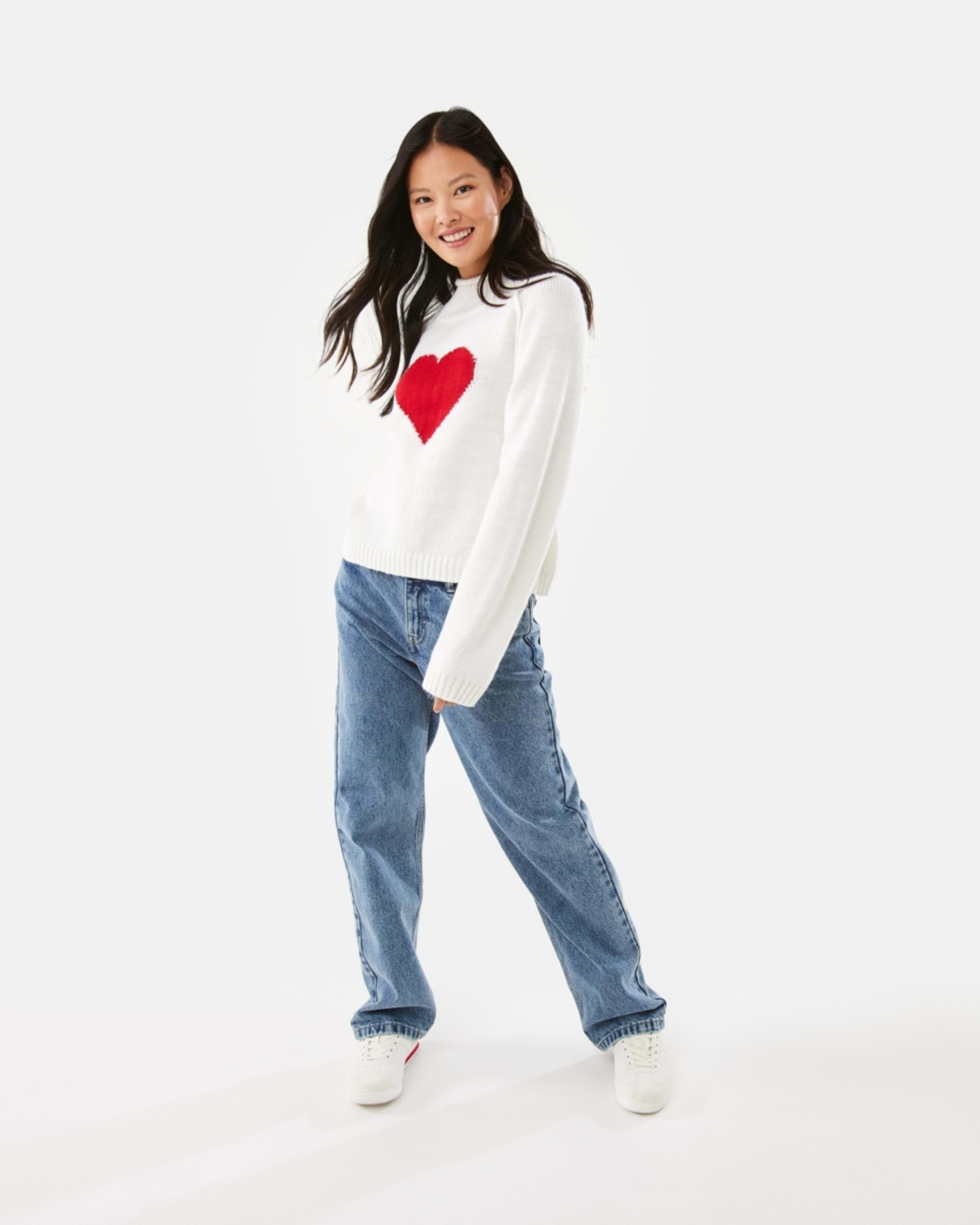 2 Jacquard Jumper Heart, 2 of 10