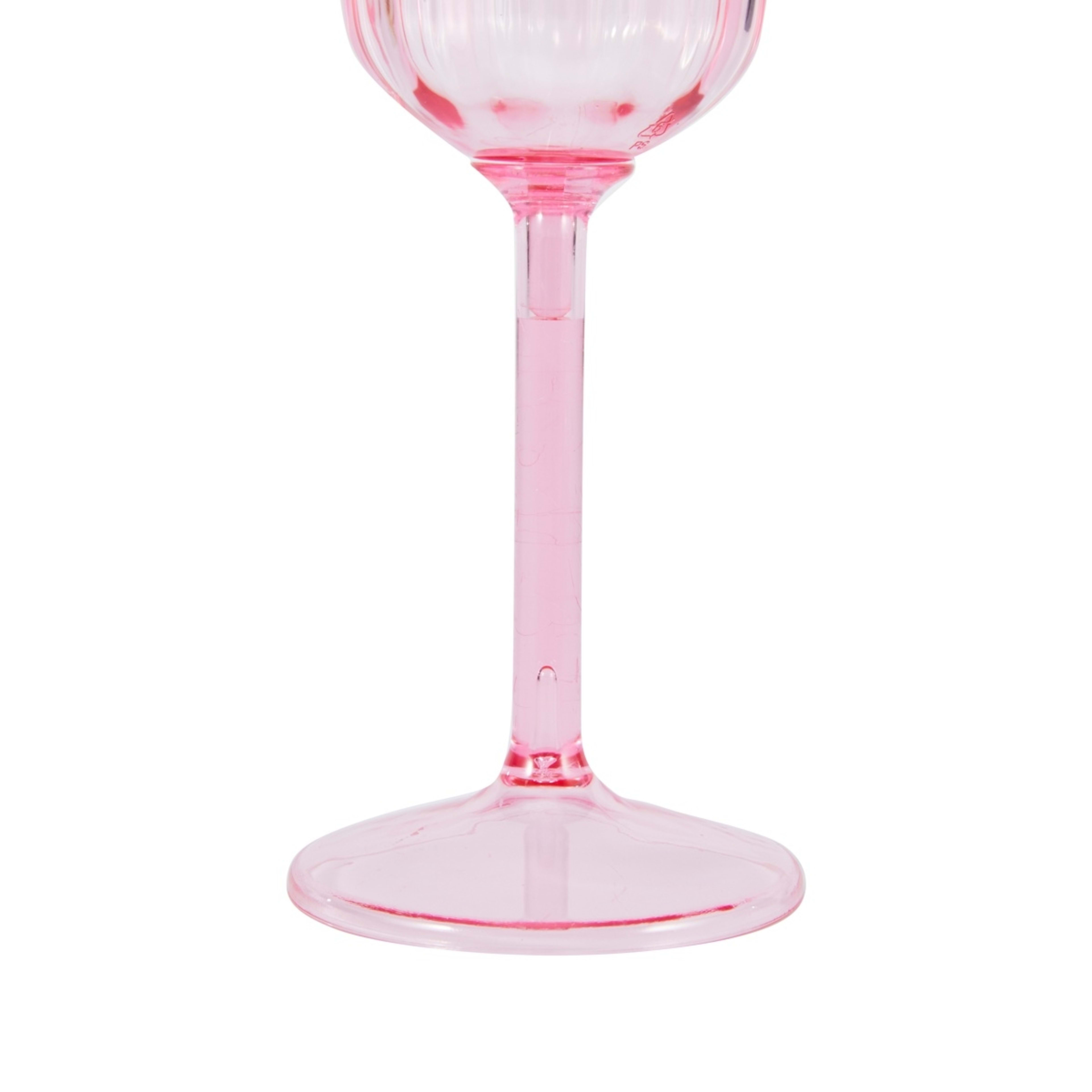 4 6 Piece Reusable Pink Wine Cups, 4 of 5
