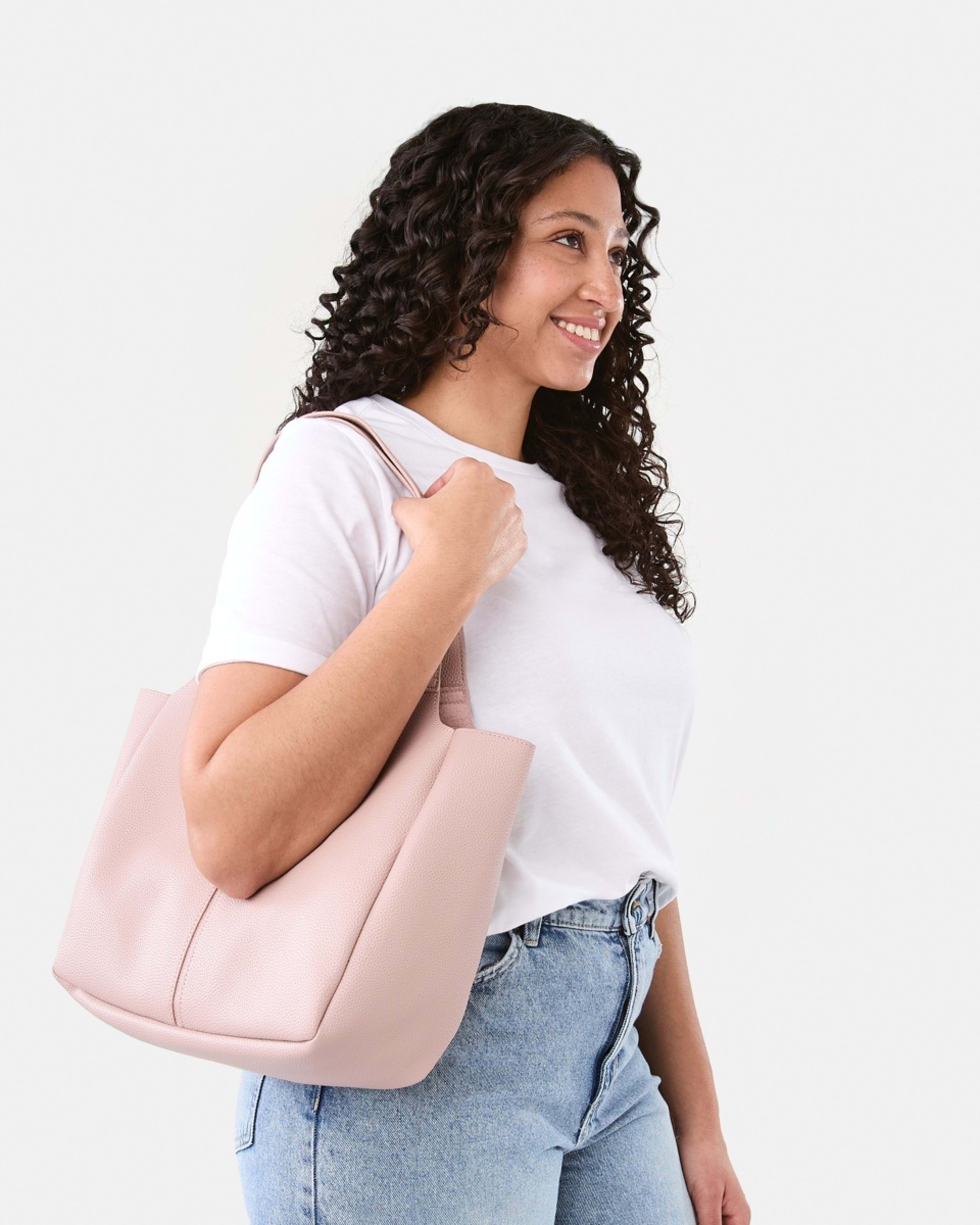5 Tote Bag Buff Pink, 5 of 6