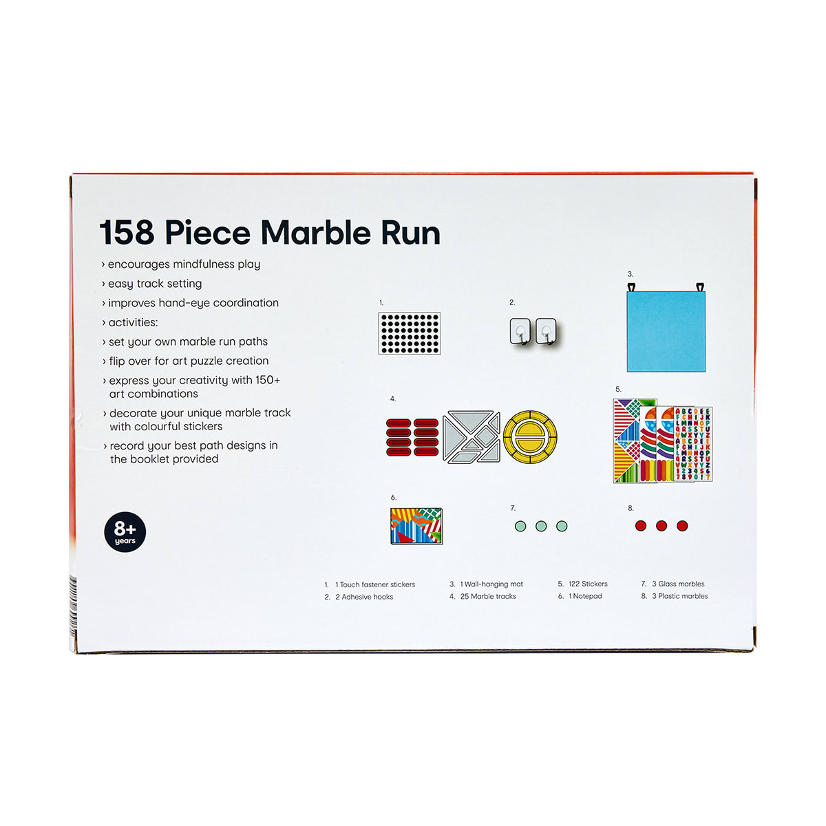 158 Piece Marble Run Kmart