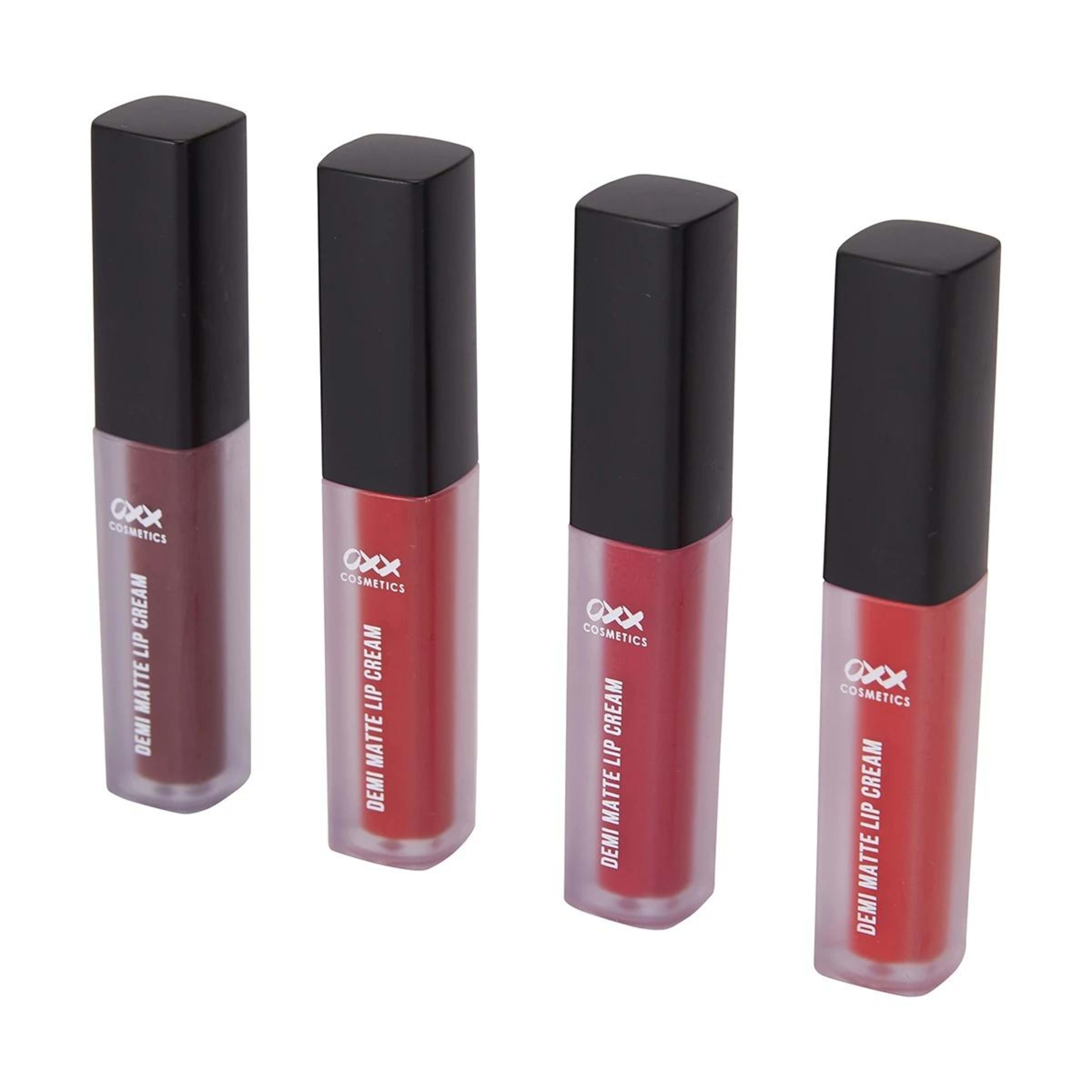 5 OXX Cosmetics 4 Piece Liquid Lip Demi Matte Liquid Lipstick - Ruby, 5 of 7