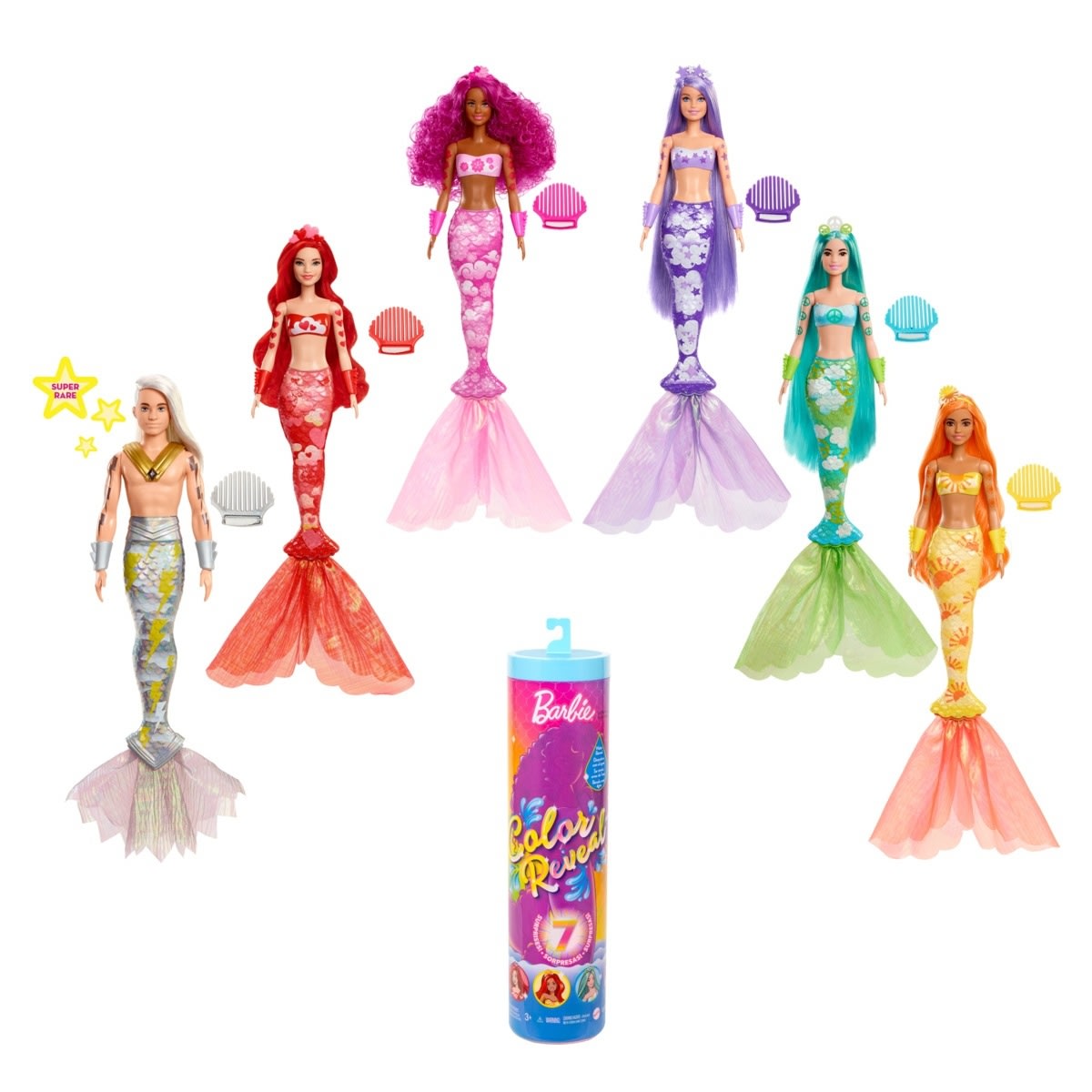 colour changing barbie kmart