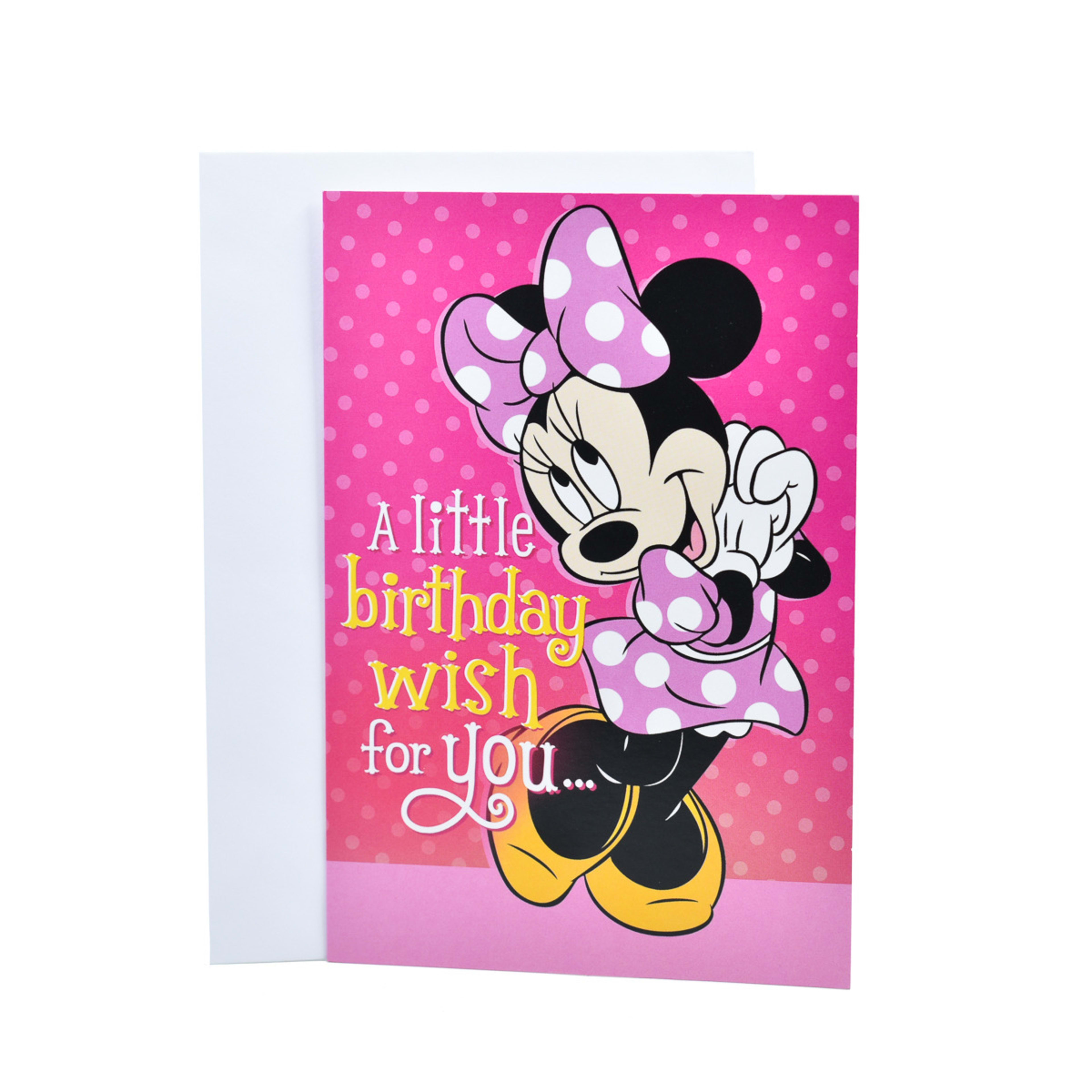 Hallmark Birthday Card - Disney Minnie Mouse - Kmart