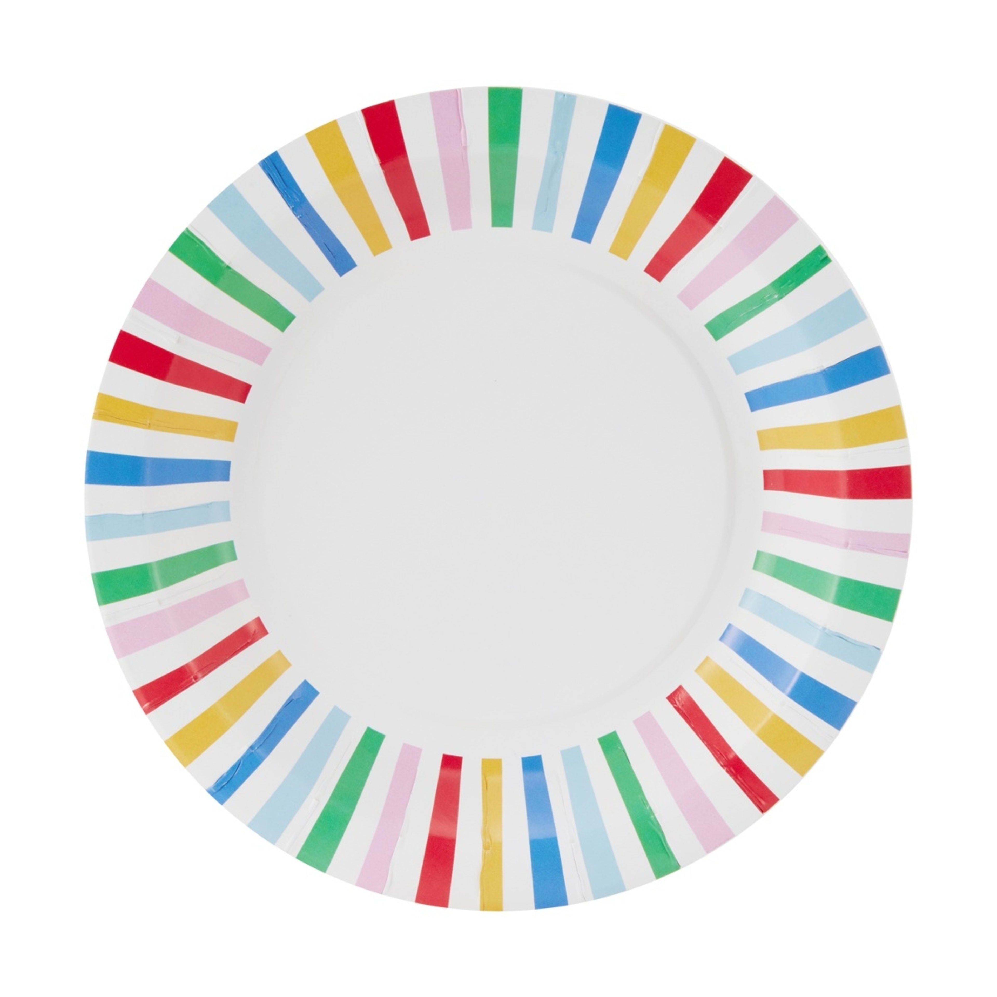 1 16 Piece Bright Dessert Paper Plates