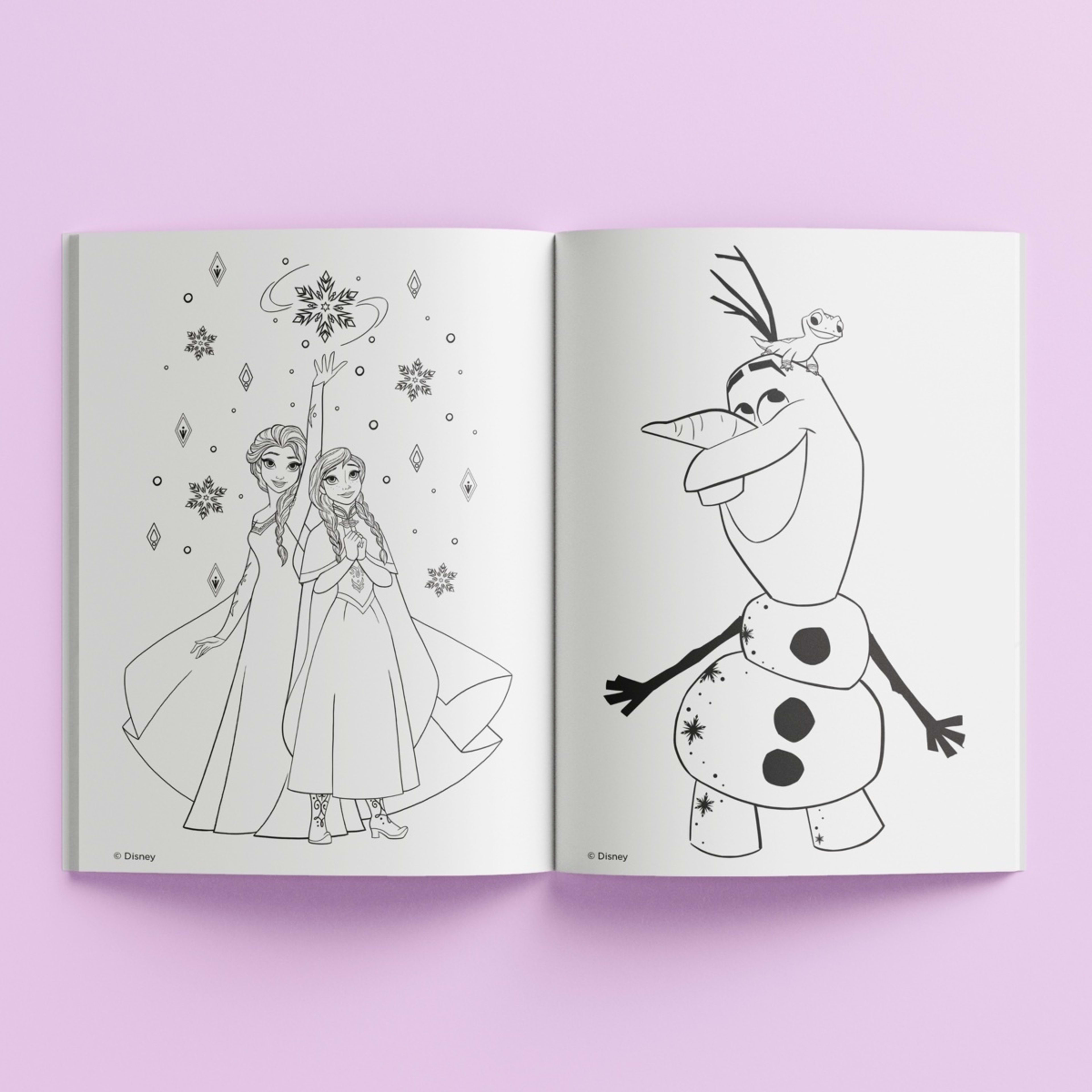 6 Kaleidoscope Disney Frozen Colouring Carry Case, 6 of 7