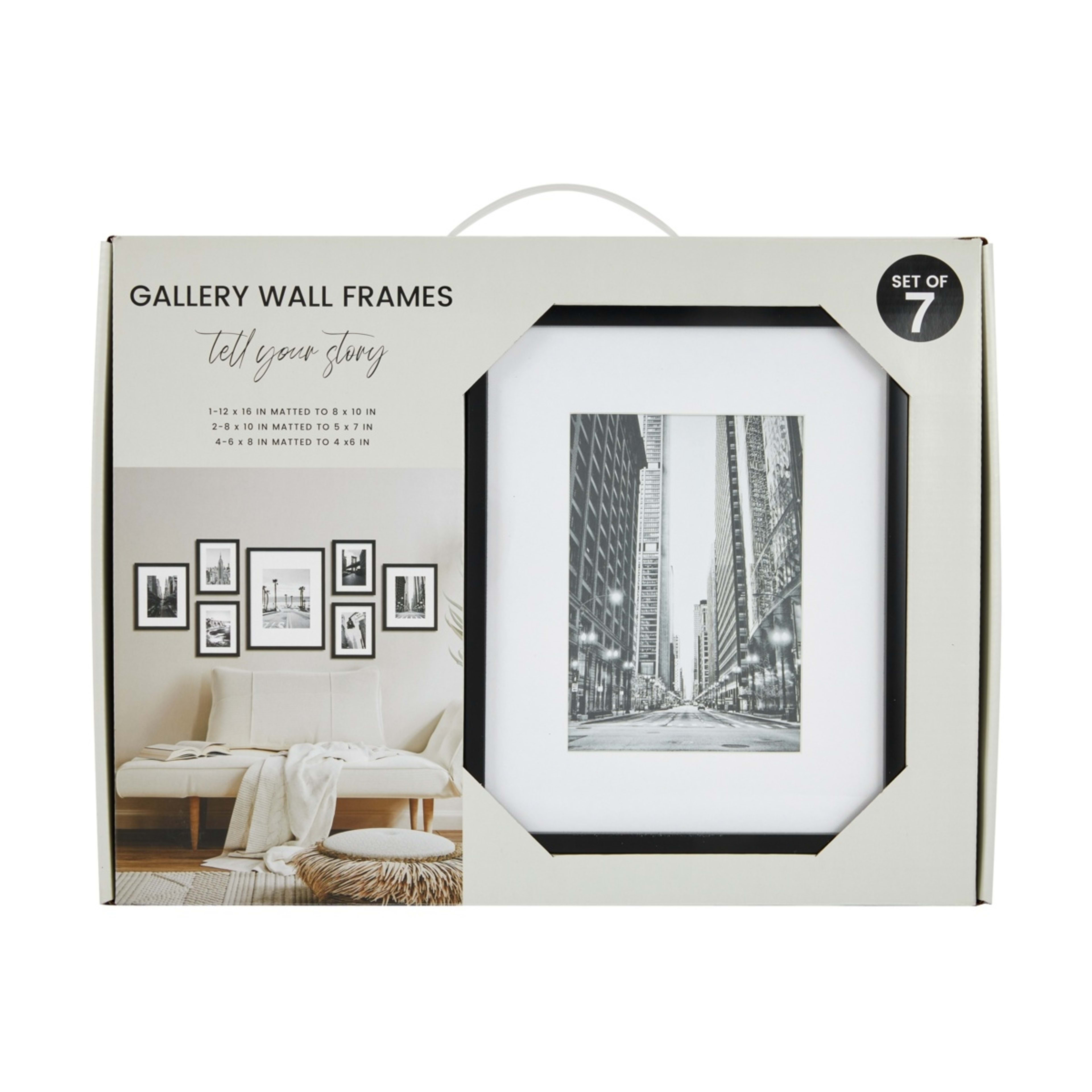 5 7 Piece Gallery Set - Black, 5 of 6