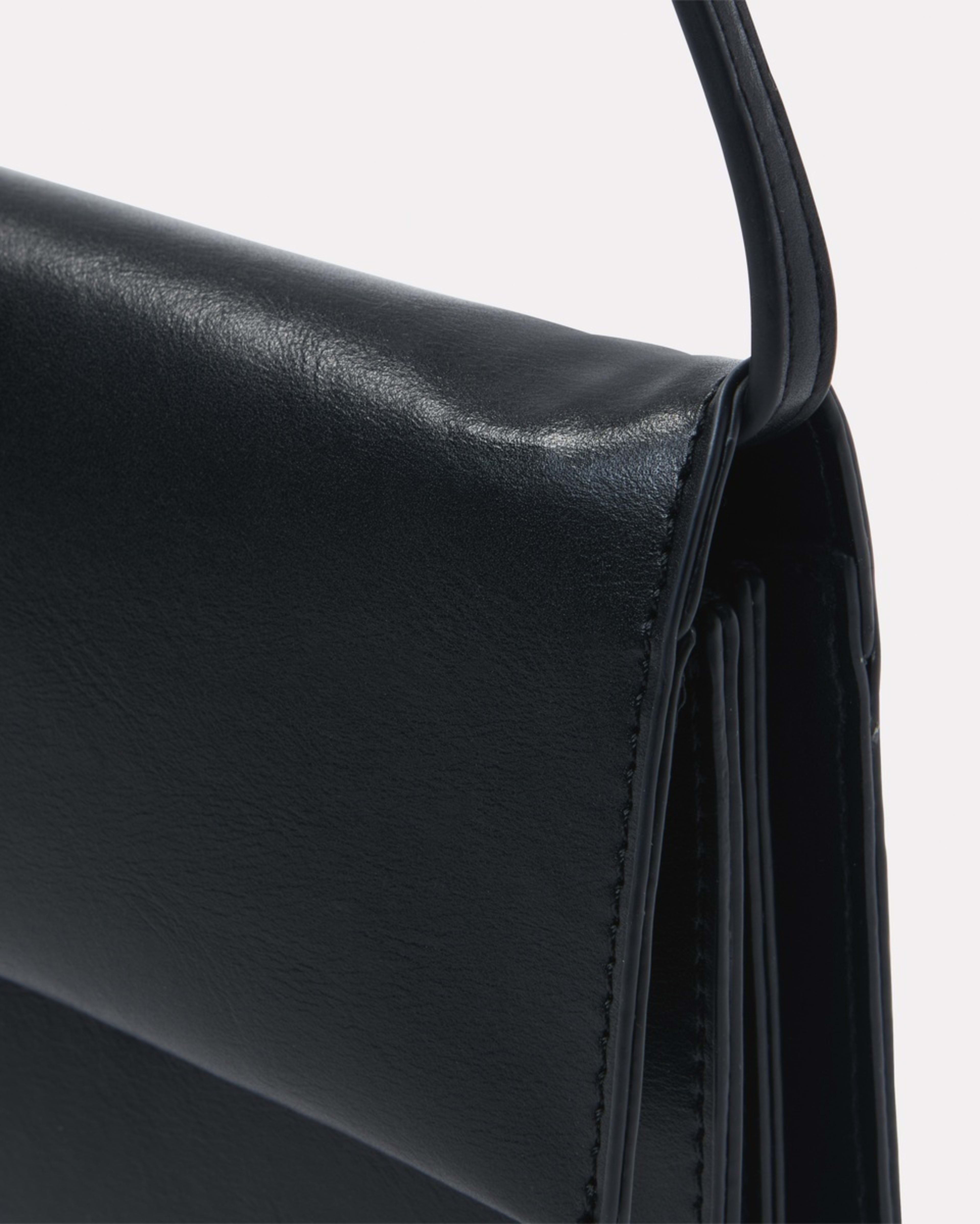 3 3 Pocket Shoulder Bag Black, 3 of 10
