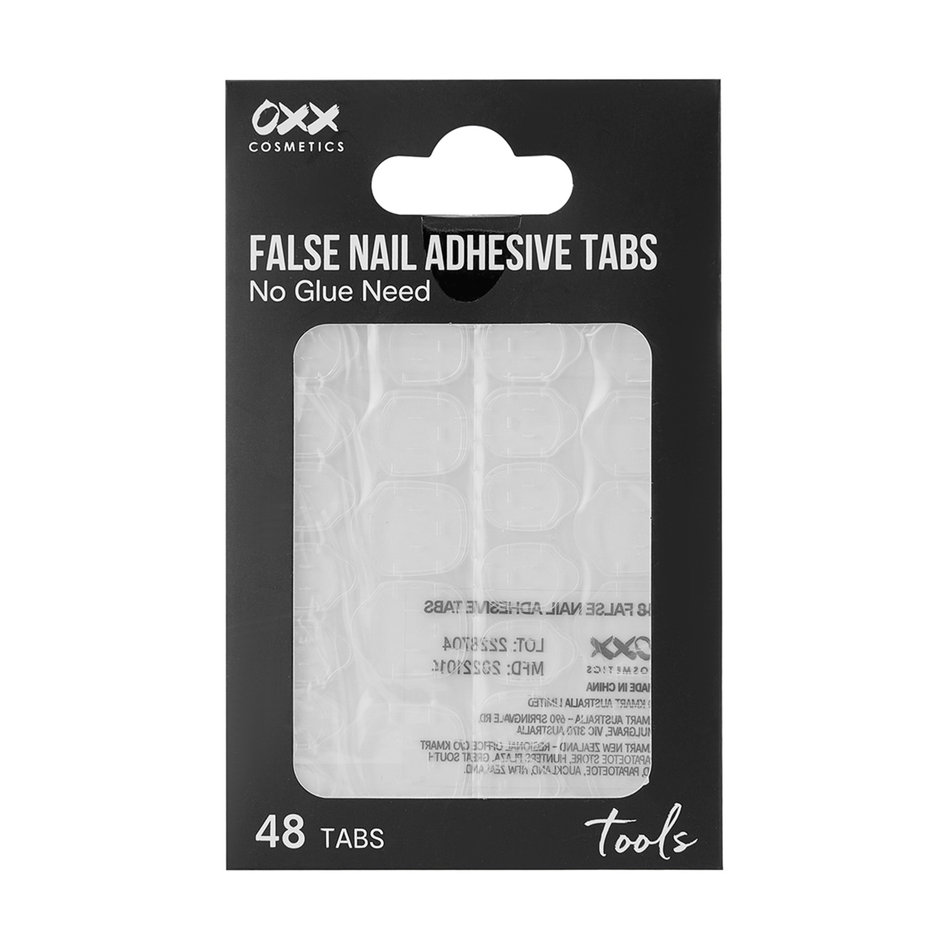 OXX Cosmetics 48 Pack Tools False Nail Adhesive Tabs Kmart