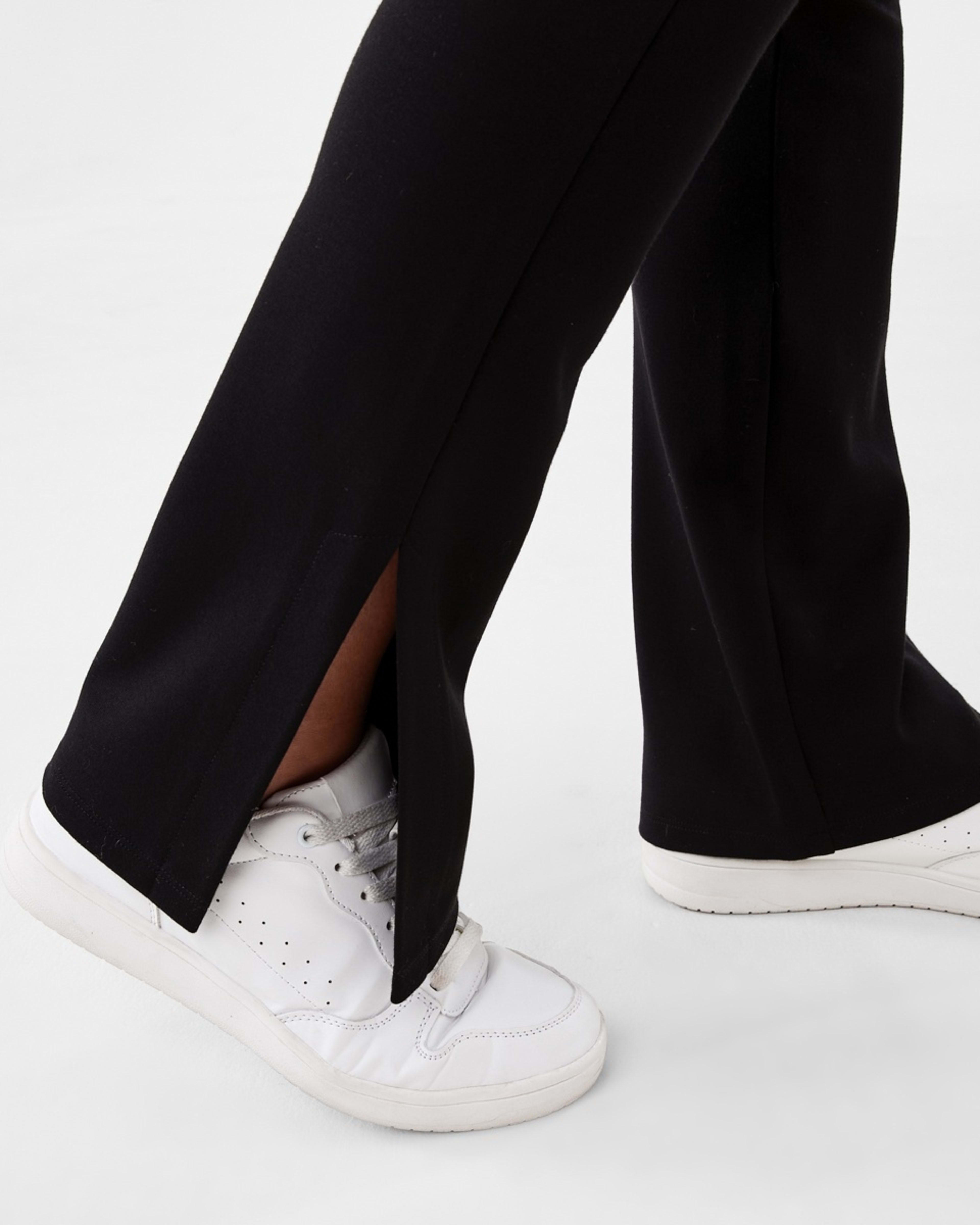 5 Split Hem Leggings Black, 5 of 5