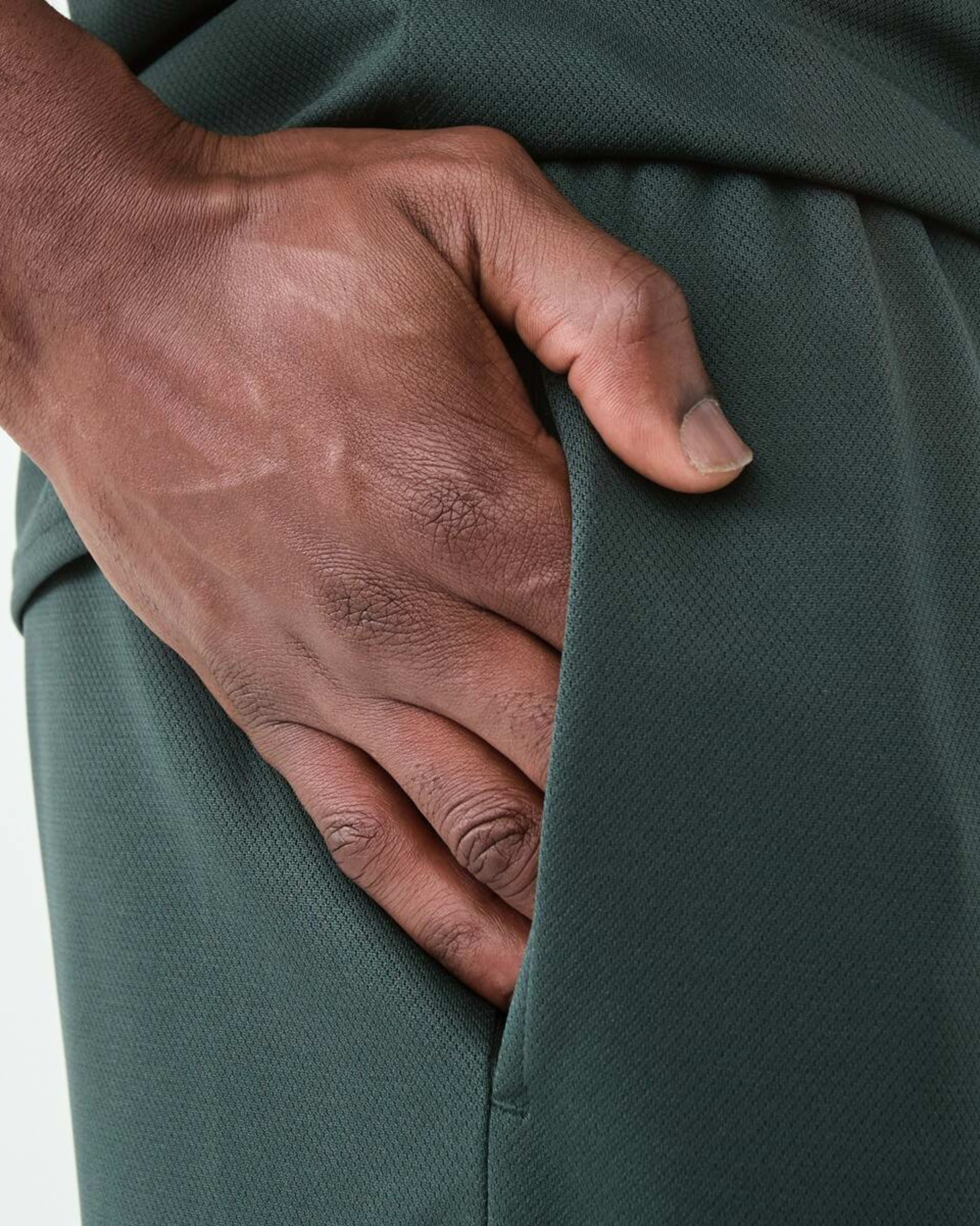 4 Active Mens Basketball Shorts Hunt Green, 4 of 6