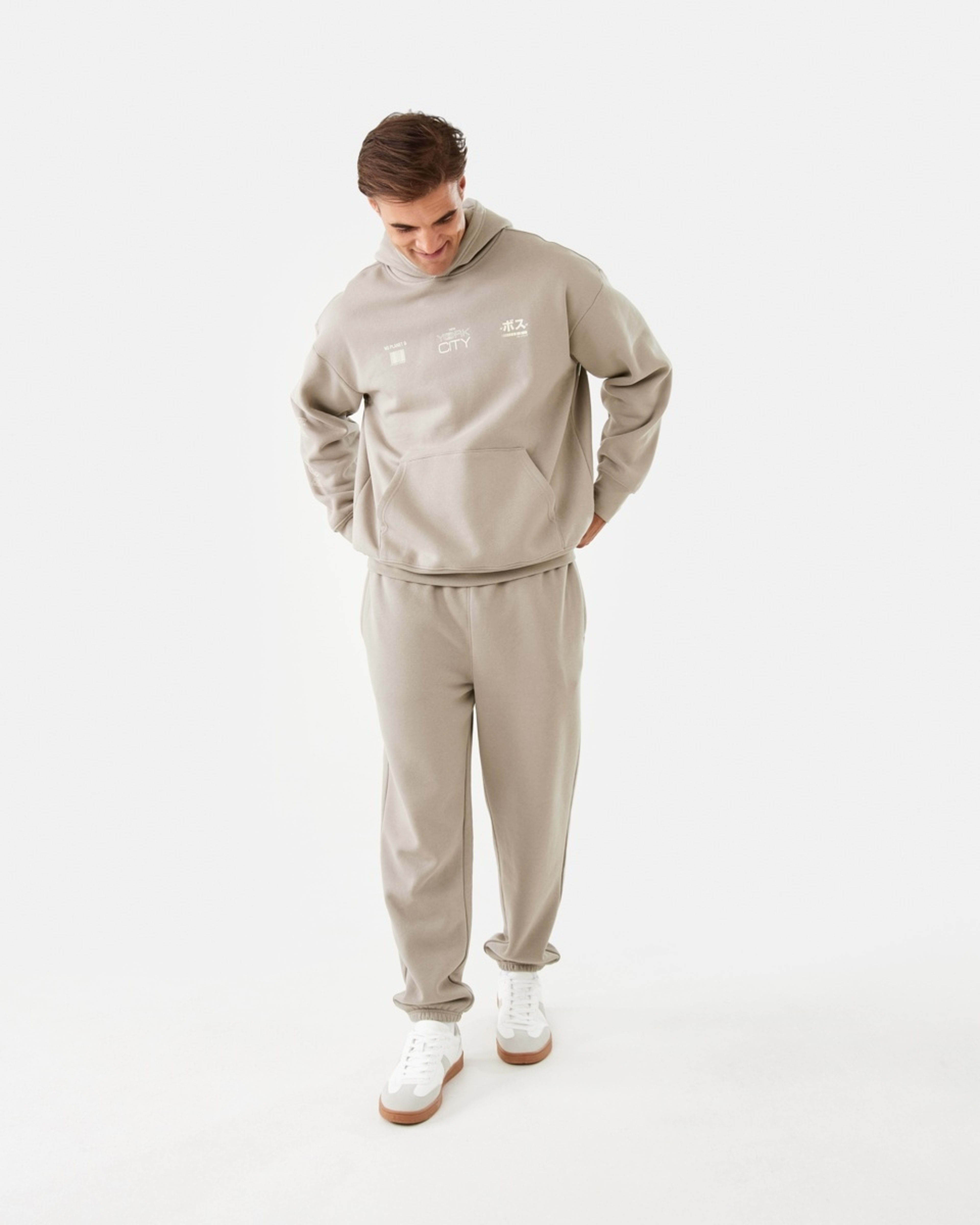 2 Loose Fit Trackpants Brn Latte, 2 of 7