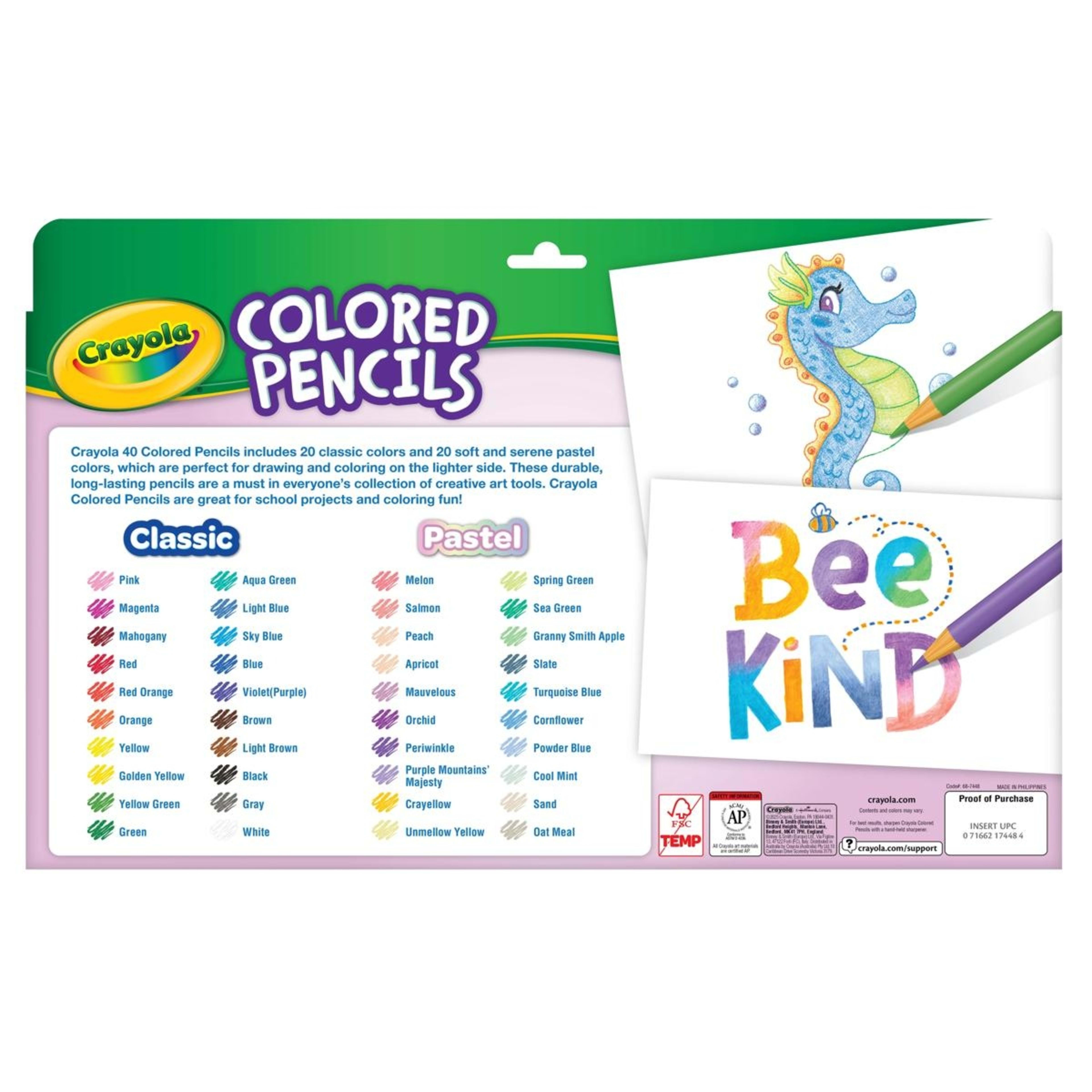 2 40 Pack Crayola Colored Pencils, 2 of 2