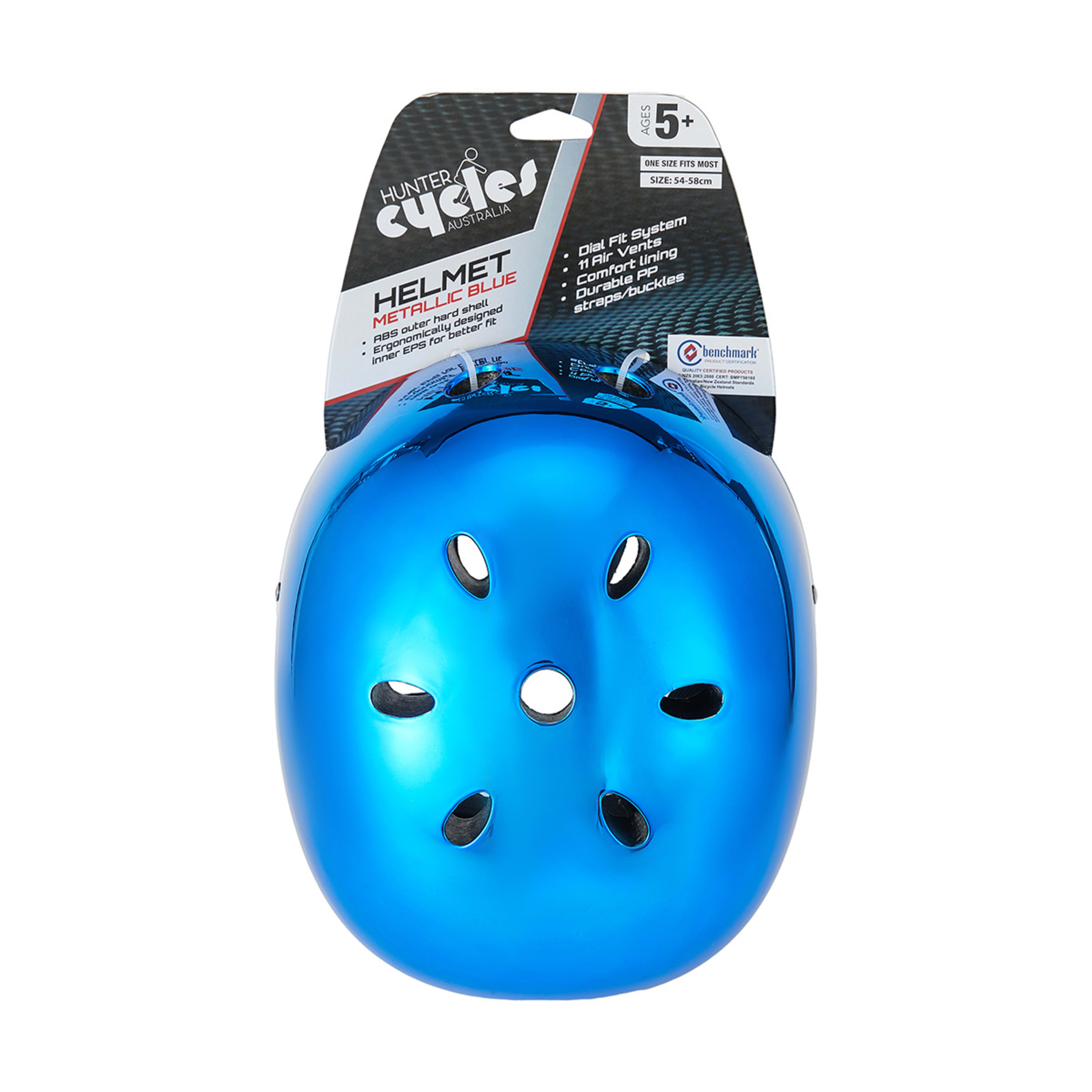 8 Chrome Skate Helmet - One Size, Blue, 8 of 8