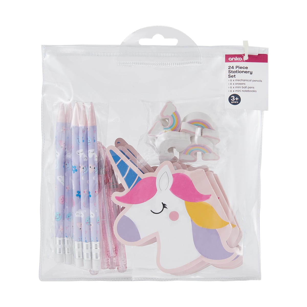 24 Piece Stationery Set Kmart