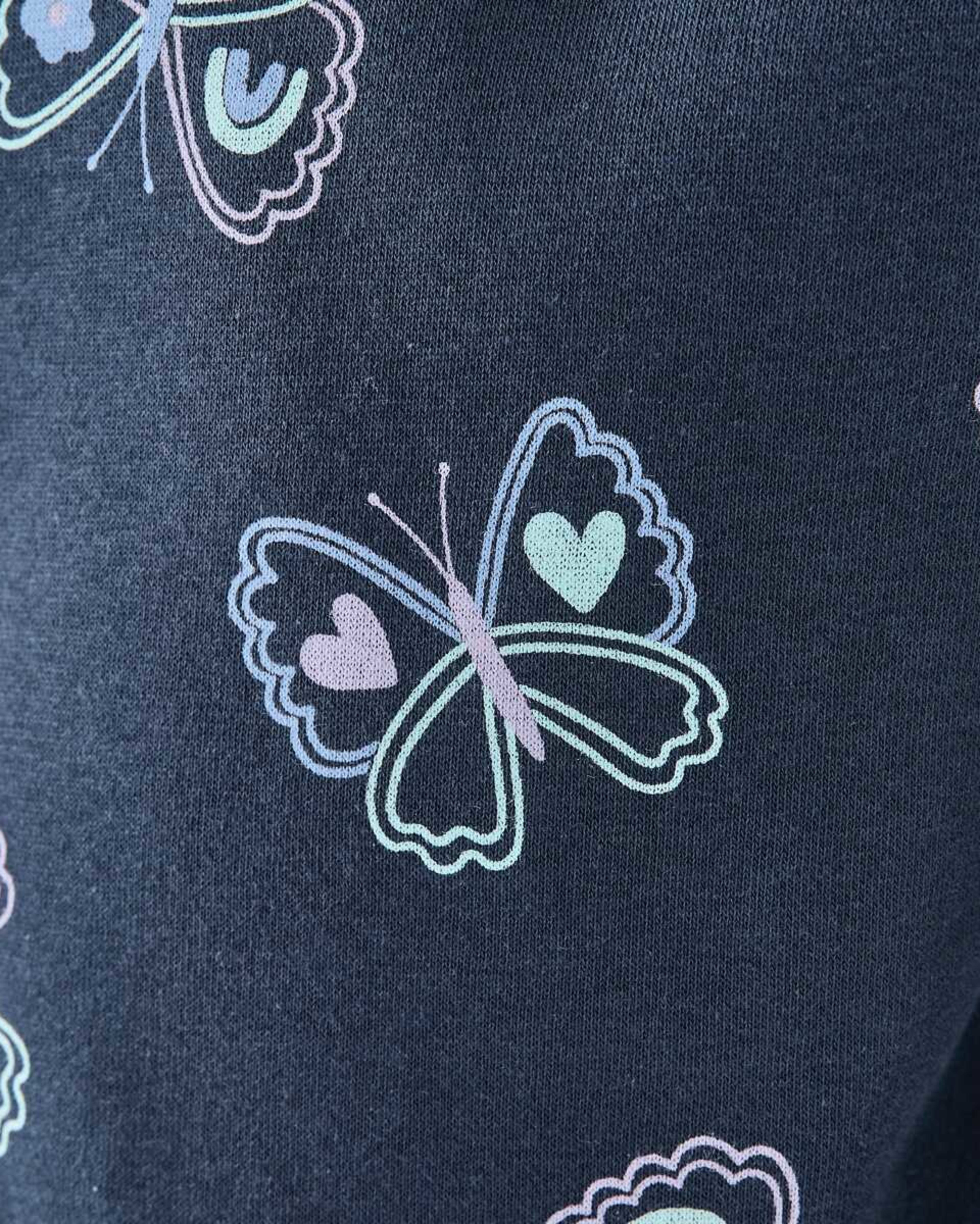 4 All Over Print Crew Neck Sweatshirt Butterfly, 4 of 8
