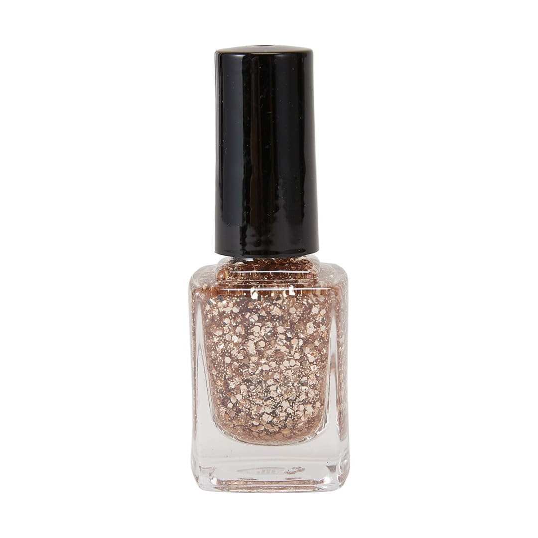 OXX Cosmetics Glitter Nail Polish Gold Kmart