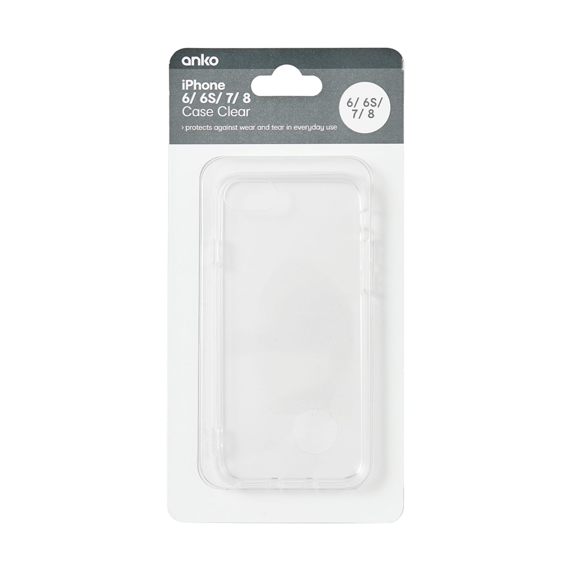 iPhone 6/6s/7/8 Clear Case Kmart