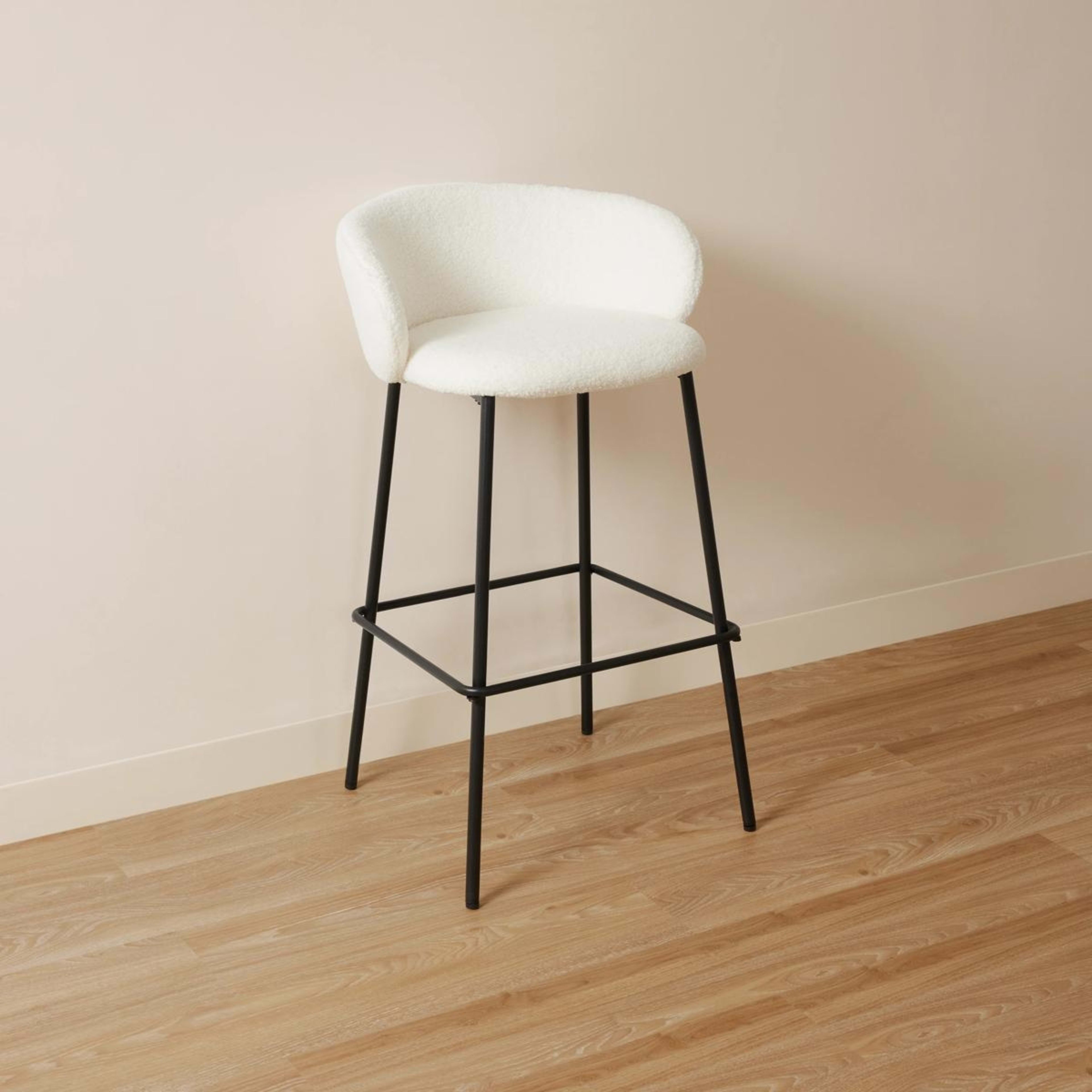 3 Abbey Boucle Bar Stool, 3 of 5