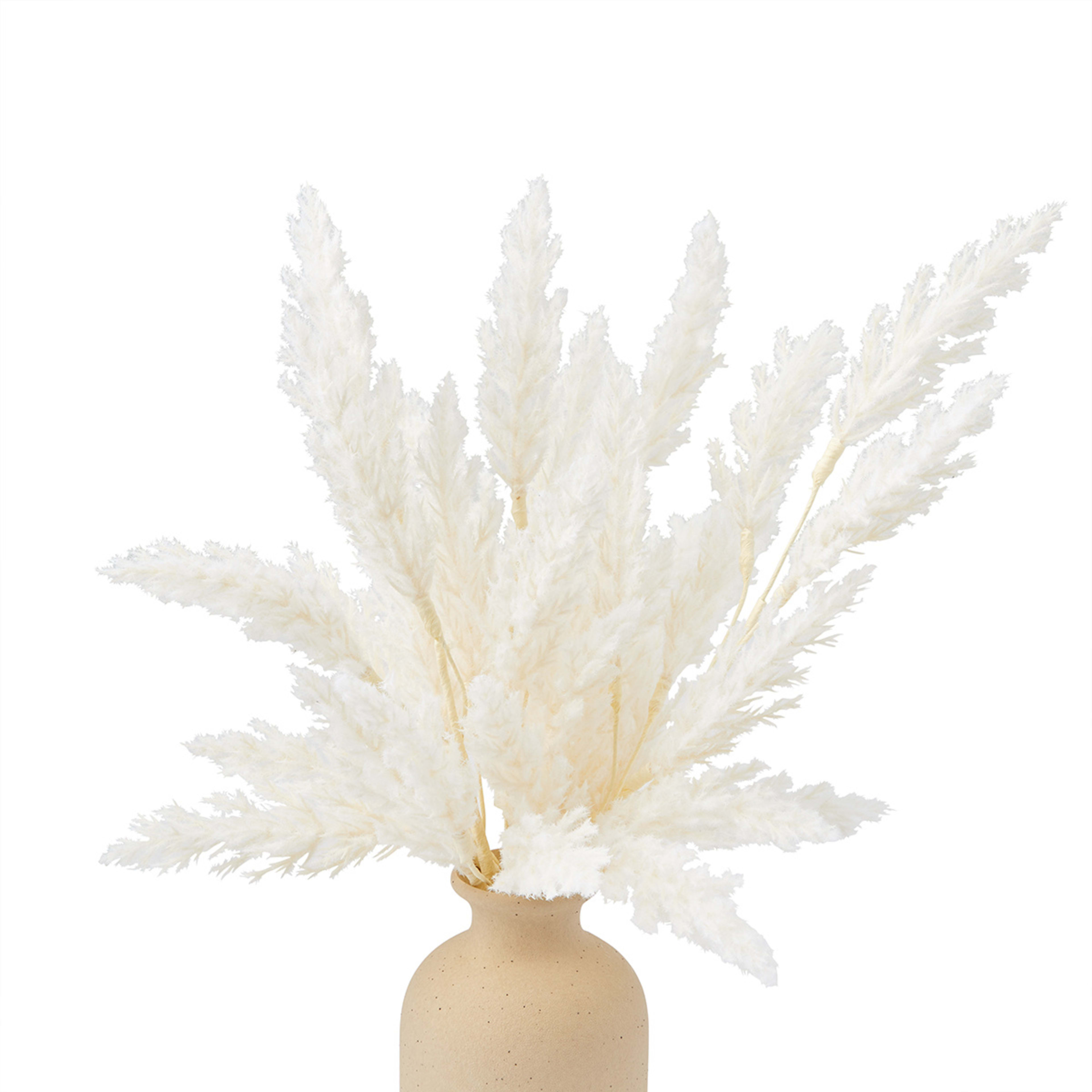 Artificial Pampas Grass in Vase Kmart