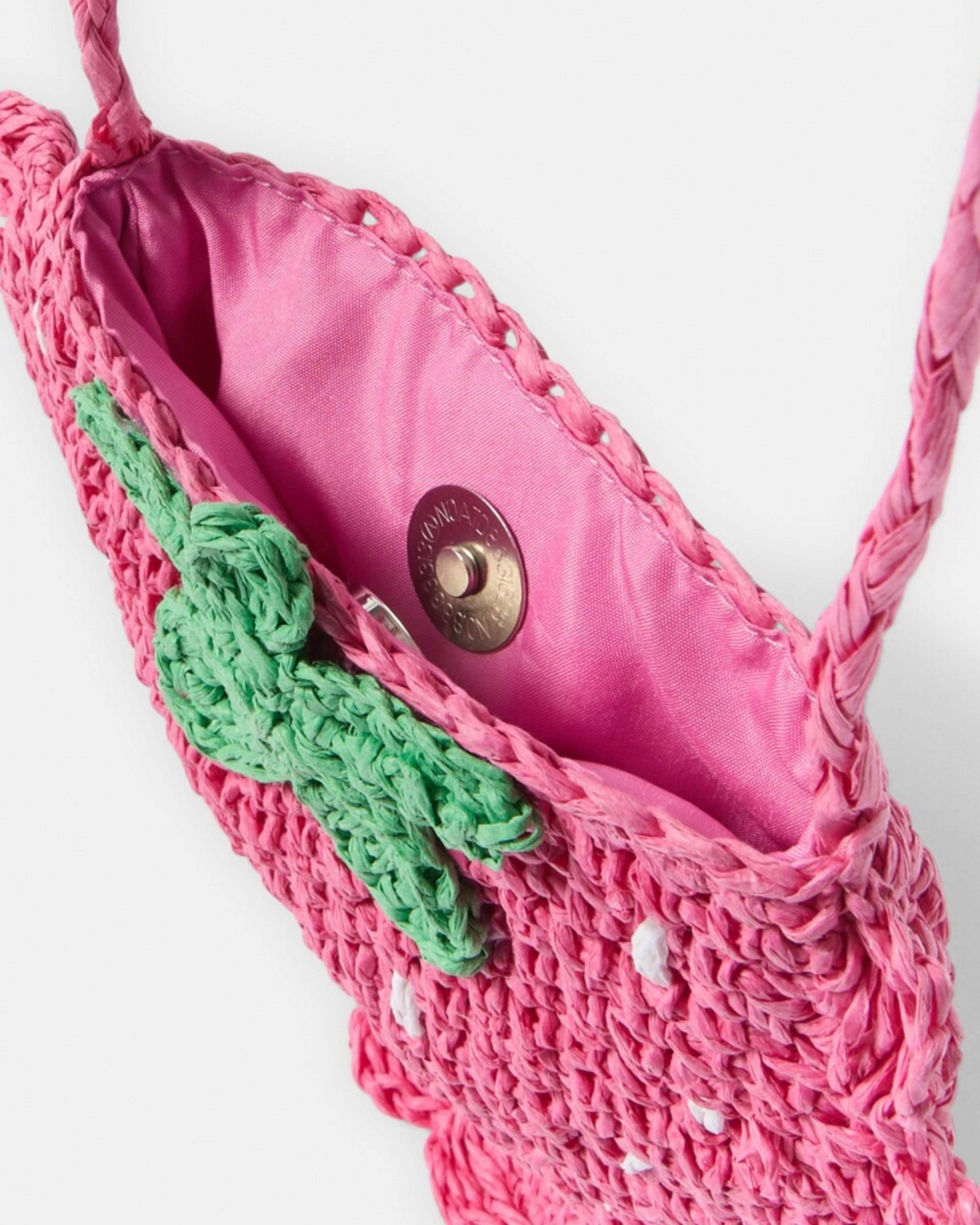 4 Mini Crossbody Bag STRAW STRAWBERRY, 4 of 4