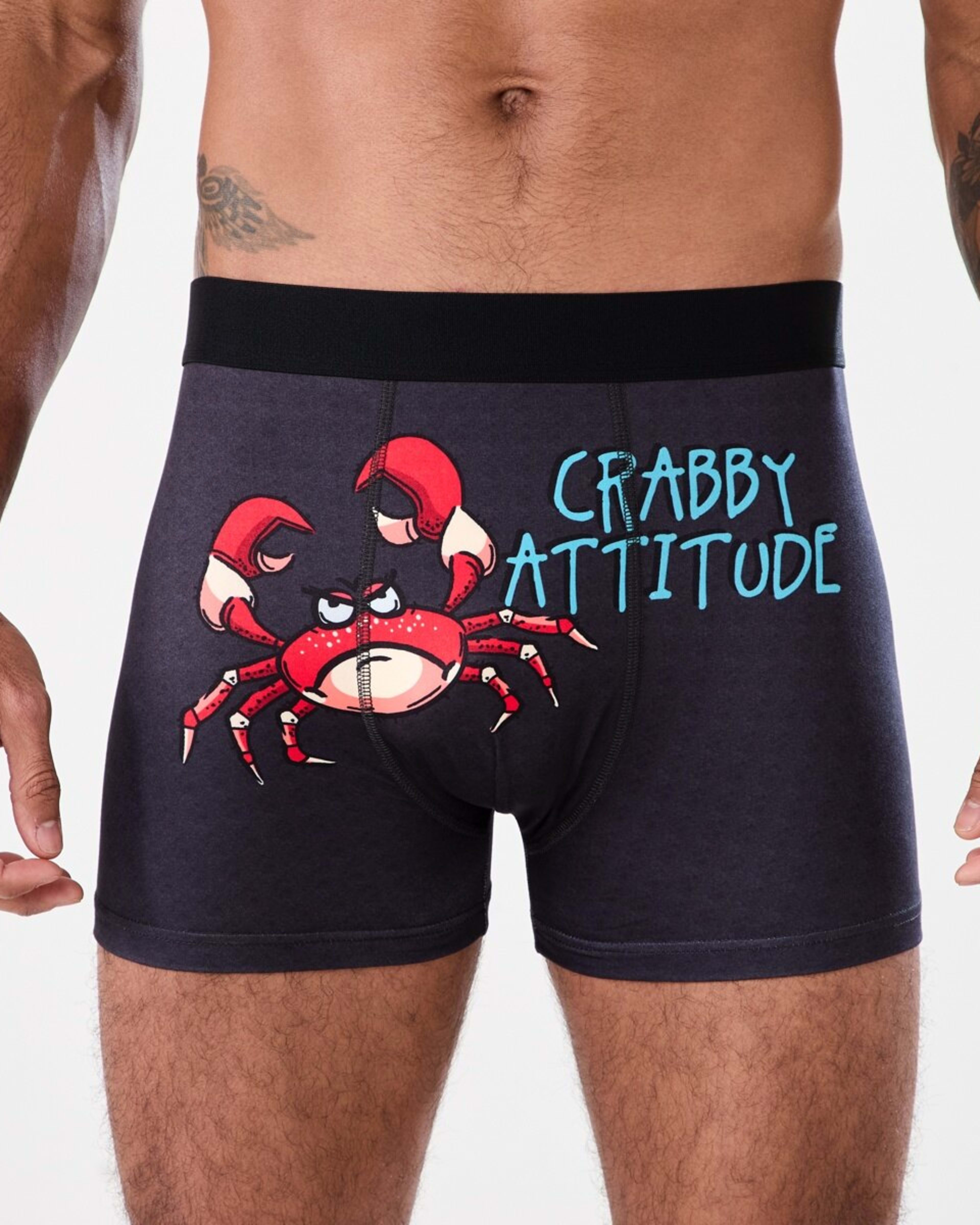 1 Trunks and Socks Set CRABBY ATTITUDE, 1 of 8